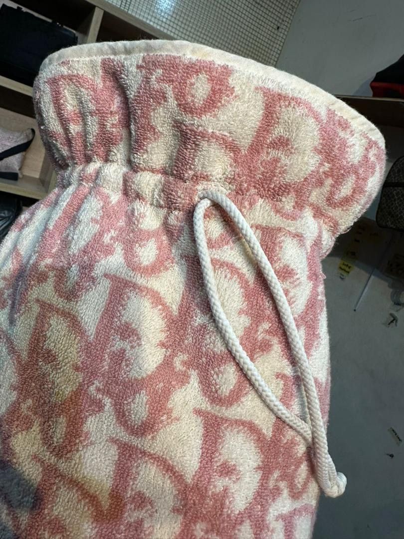 Christian Dior Monsieur Christian Dior Bag Diorissimo Girly Terry Cloth Size ONE SIZE - 19 Thumbnail