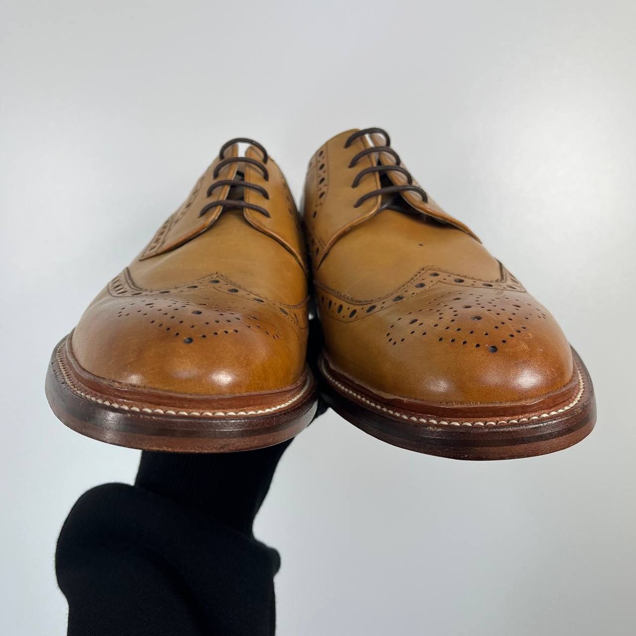 Oliver Sweeney Oliver Sweeney Serpentine Brogue Leather Oxford Size 44 Size US 10 / EU 43 - 3 Thumbnail