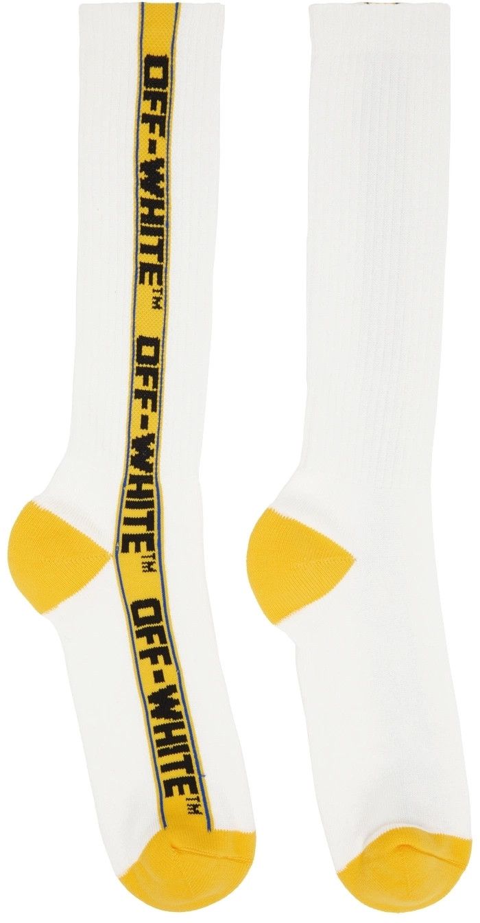 Off-White o1y0325 Size : OS / Logo Socks in Multicolor Size ONE SIZE - 1 Thumbnail
