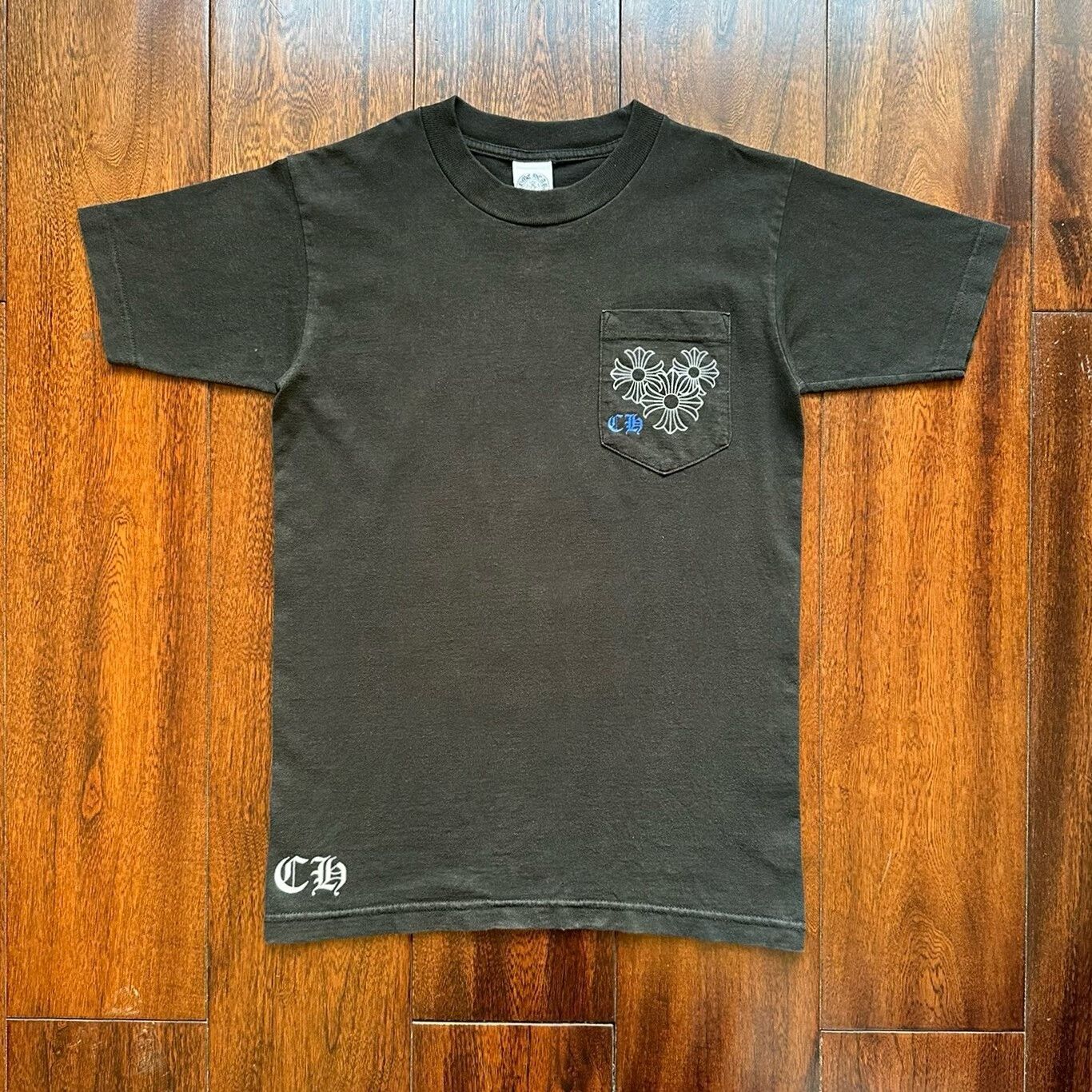 Vintage Vintage Chrome Hearts 90s Black Cross Tee Size US M / EU 48-50 / 2 - 1 Thumbnail