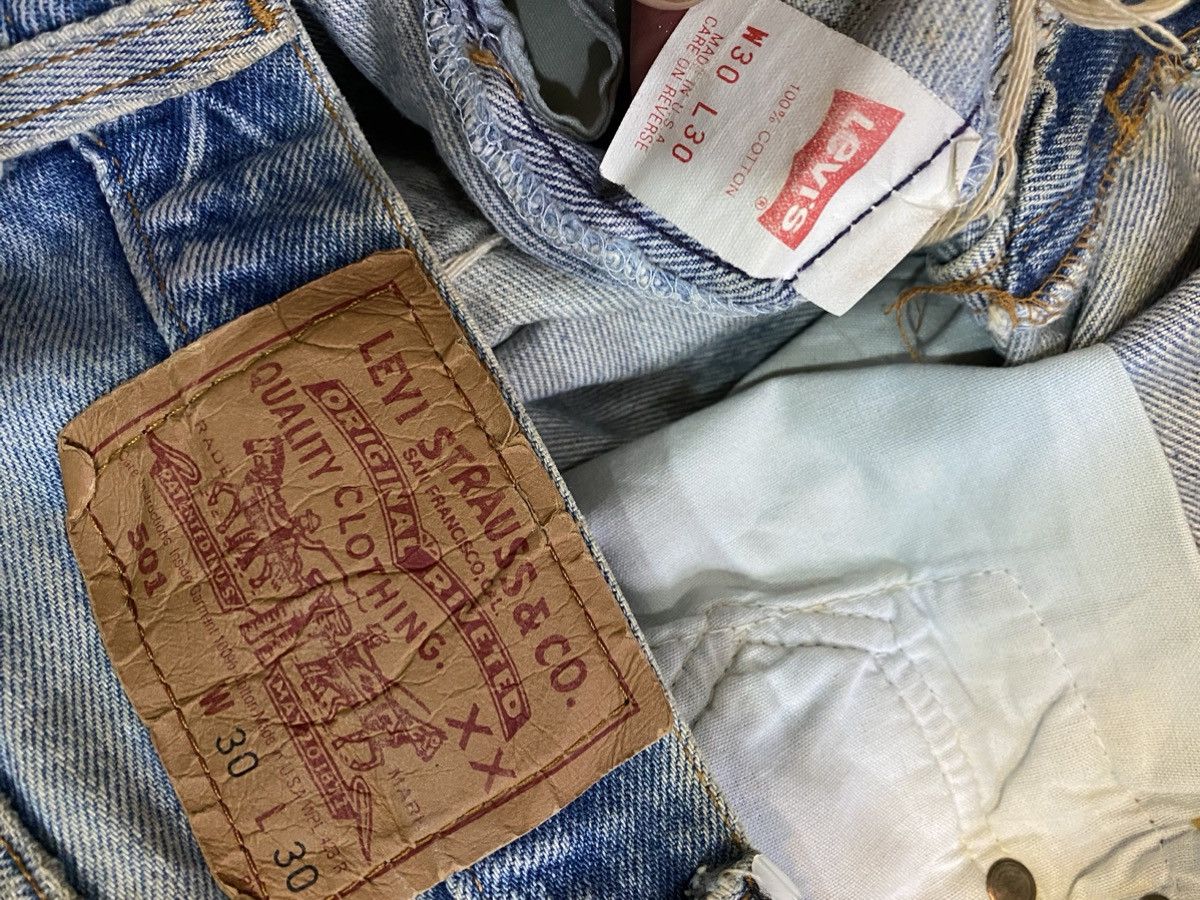 Levi's levis 501 usa Size US 30 / EU 46 - 5 Thumbnail