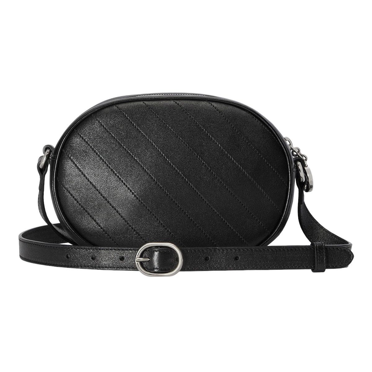 Gucci GUCCI Blondie Mini Black Leather Shoulder Bag Authentic Size ONE SIZE - 3 Thumbnail