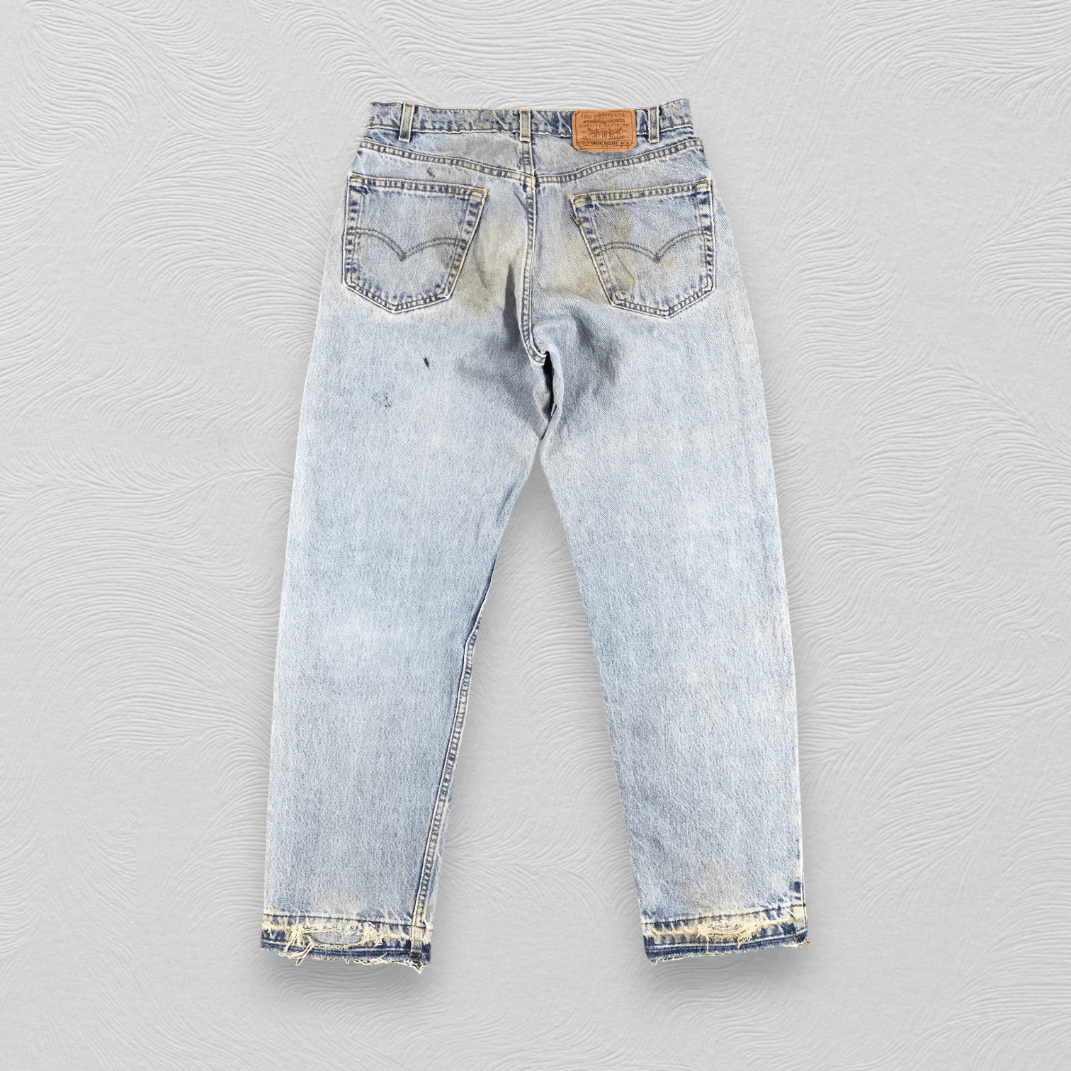 Levi's Vintage 90s Levis 515 Jeans Medium Wash Denim KJ431 Size US 33 - 2 Thumbnail