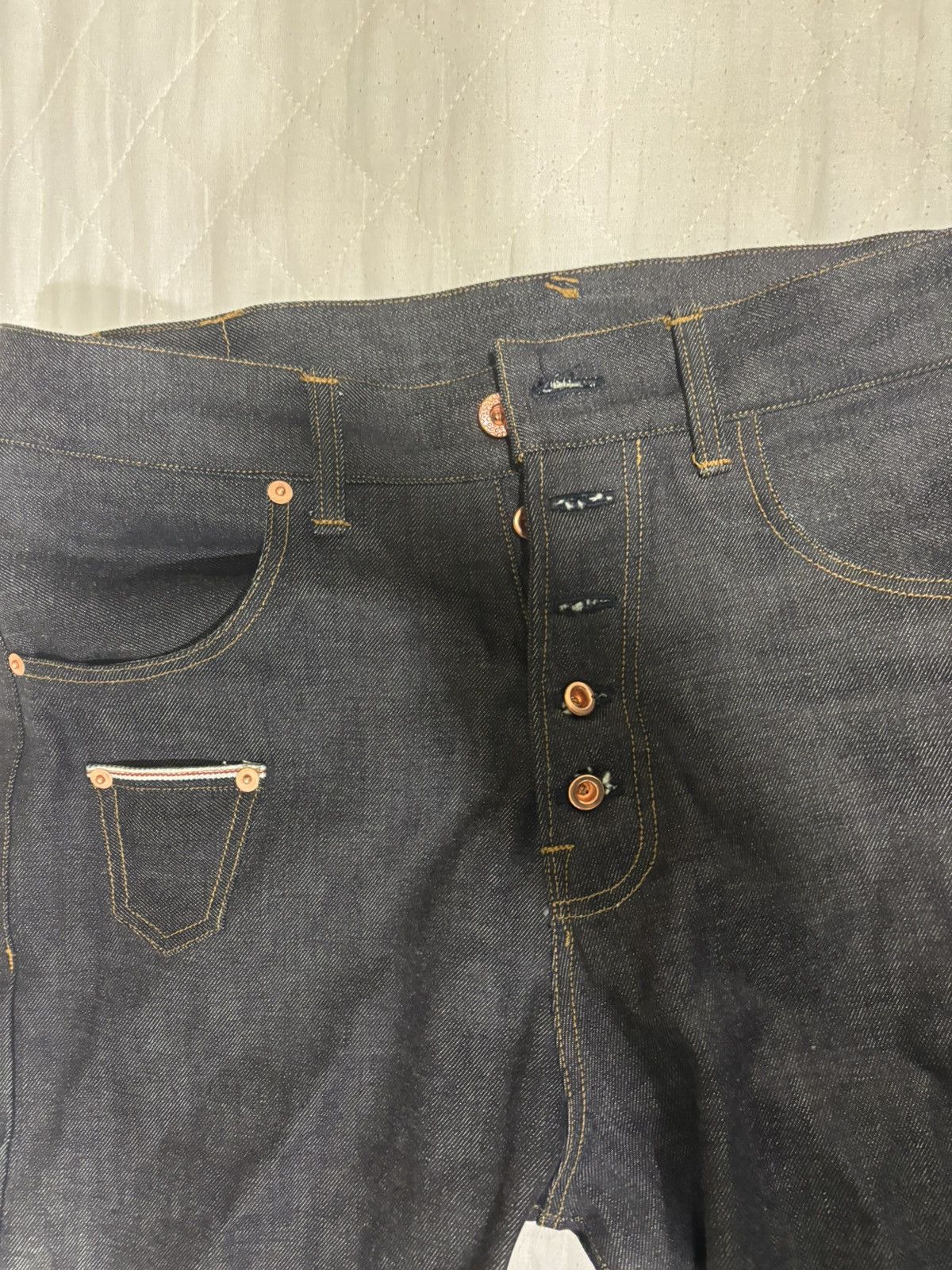 Other Damaged denim service selvedge Size US 32 / EU 48 - 2 Thumbnail