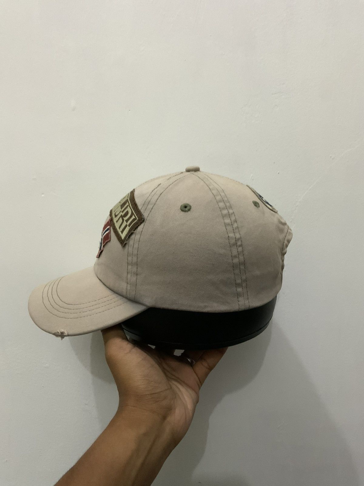Napapijri Napapijri Distressed Hat Size ONE SIZE - 3 Thumbnail