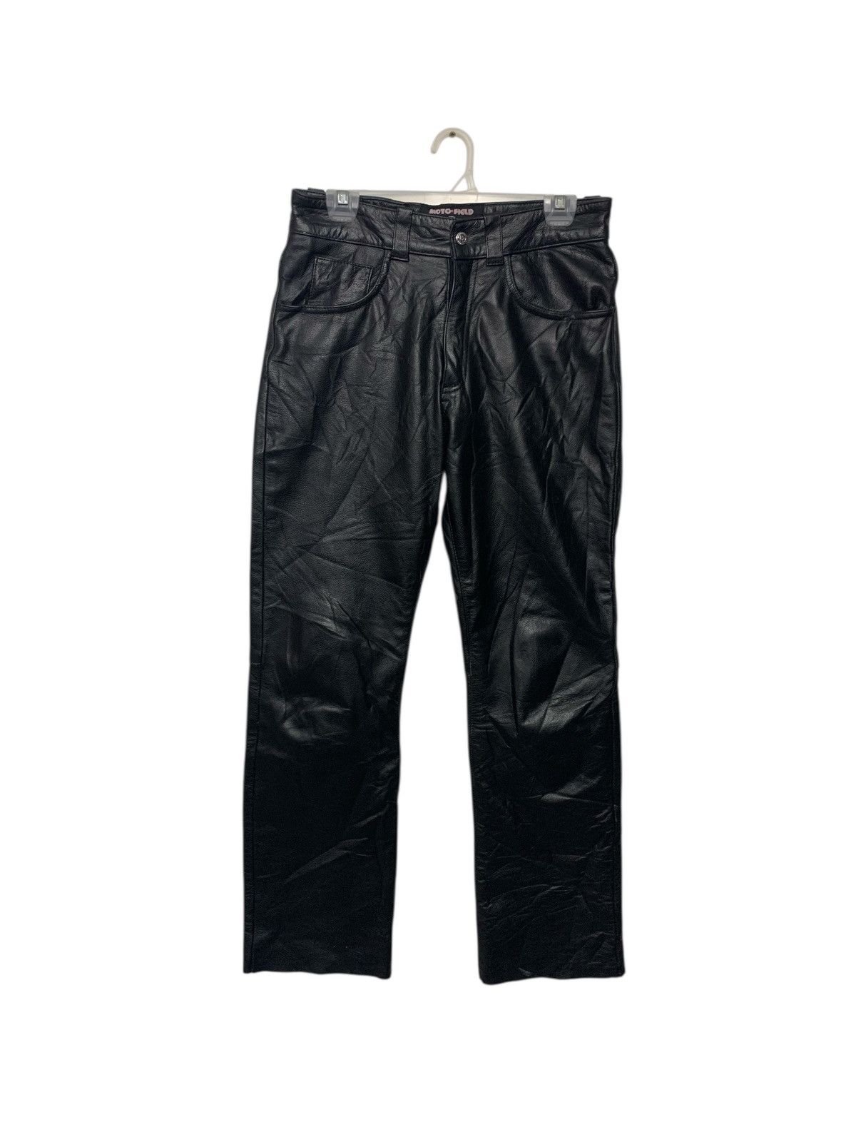 Leather Rare Moto-Field Basic Motorcycle Leather Pants Size US 31 - 1 Thumbnail