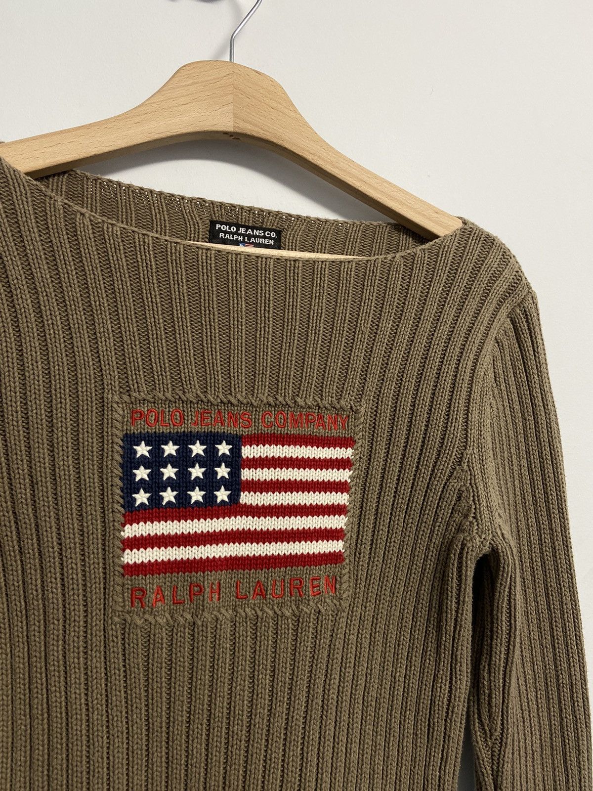 Vintage Polo jeans company Ralph Lauren Vintage Sweater Size L / US 10 / IT 46 - 4 Thumbnail