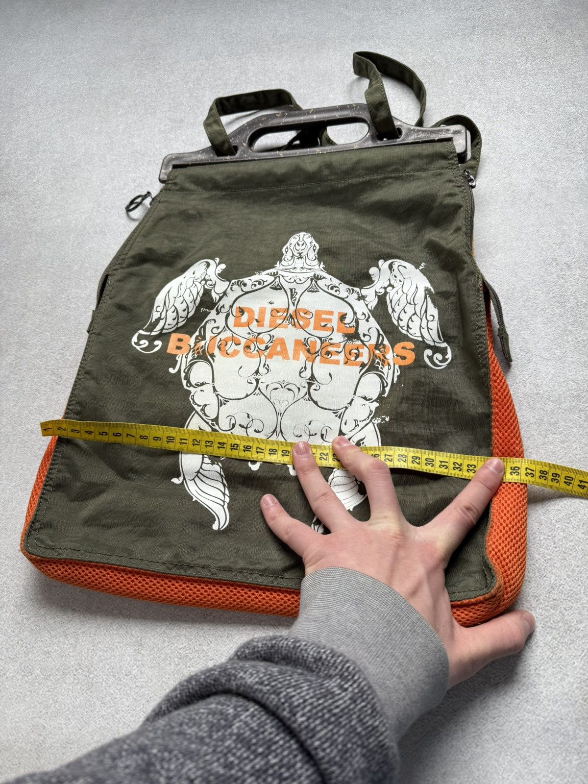 Diesel Rare Diesel Vintage Tote Bag Graphic Print Shopper Bag Y2K Size ONE SIZE - 16 Thumbnail