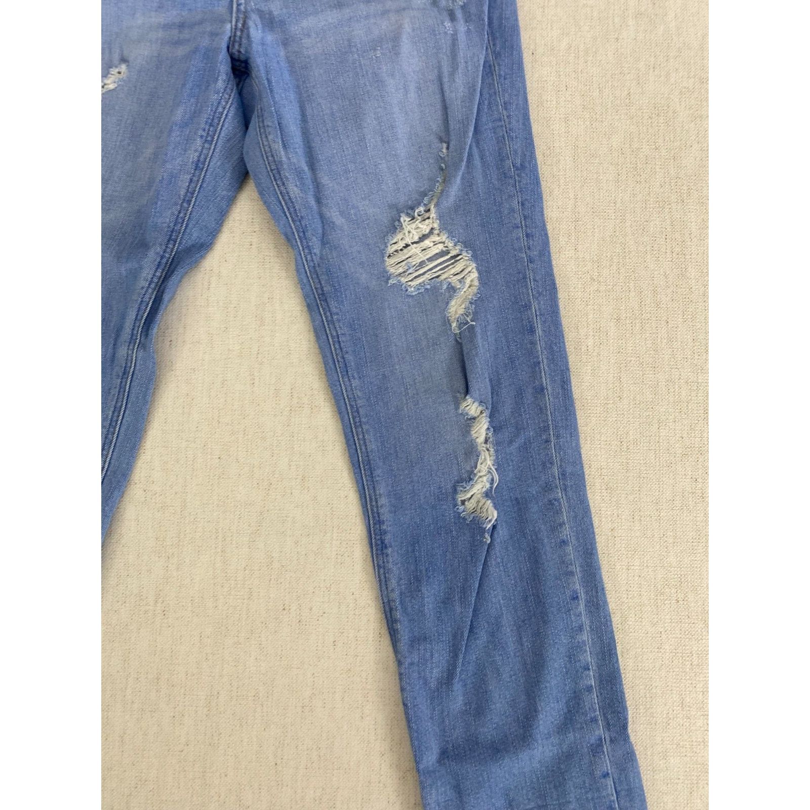Old Navy Old Navy Boyfriend Jeans Womens 2 Blue Stretch Denim Size 26" / US 2 / IT 38 - 3 Thumbnail
