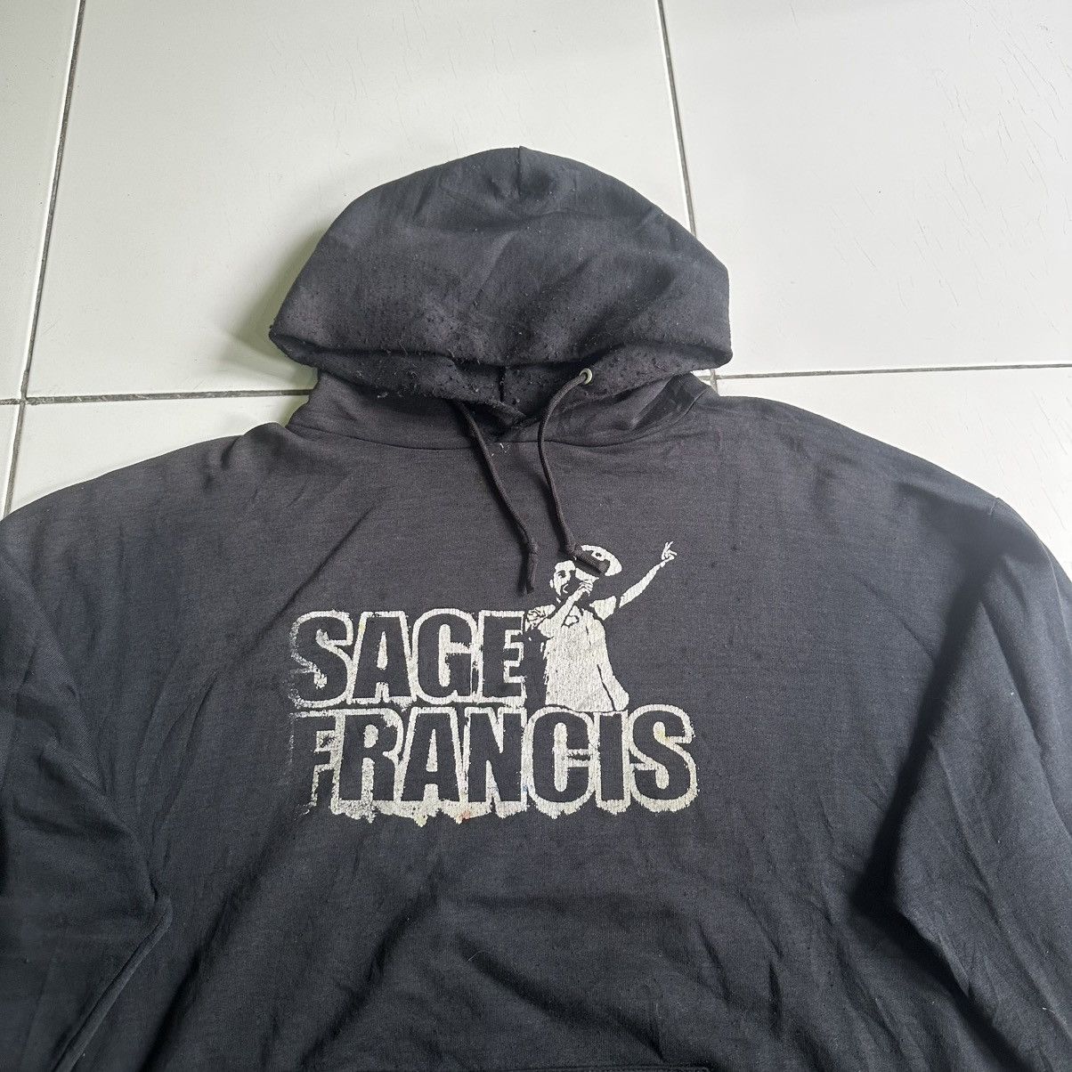 Rap Tees Vintage Pauh William Francis Hip hop tour 2005 black hoodie Size US XL / EU 56 / 4 - 5 Thumbnail
