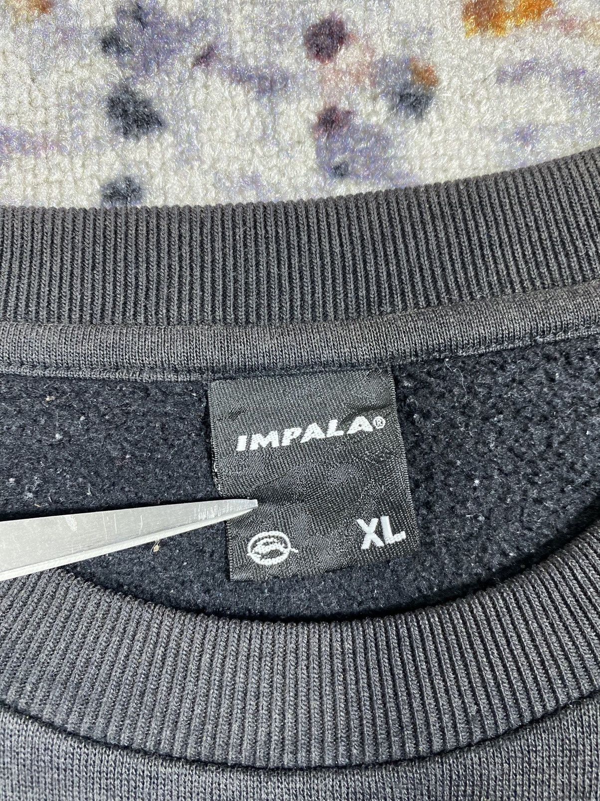 Japanese Brand FADED BLACK IMPALA MASSIVE EVIDENCE SWEATSHIRT Size US XL / EU 56 / 4 - 3 Thumbnail