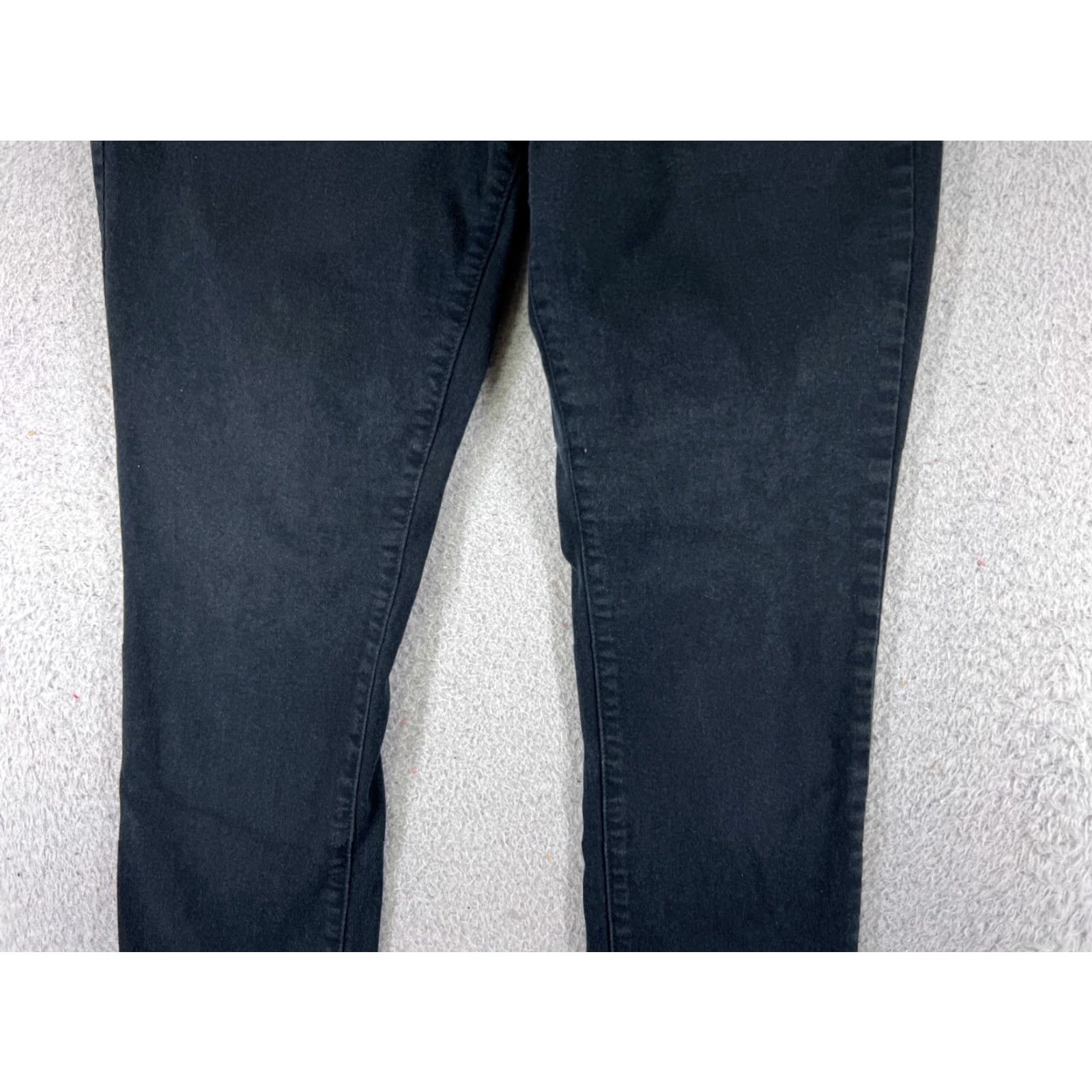 Vintage VINTAGE Universal Thread Women's Skinny Jeans Pants Size 8 Black Denim Cotton Slim Fit Size 30" / US 8 / IT 44 - 3 Thumbnail