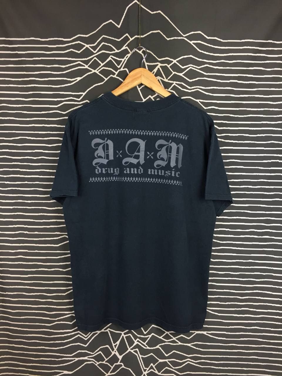 Japanese Brand Vtg Y2K Drug And Music D.A.M Rebel Punk Streetwear Tee Size US L / EU 52-54 / 3 - 2 Thumbnail