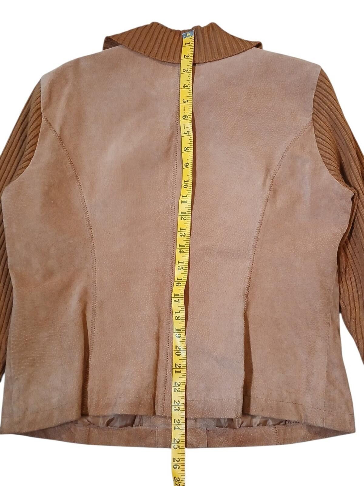 Other Live A Little suede ribbed knit jacket women's Size Large Size L / US 10 / IT 46 - 5 Thumbnail