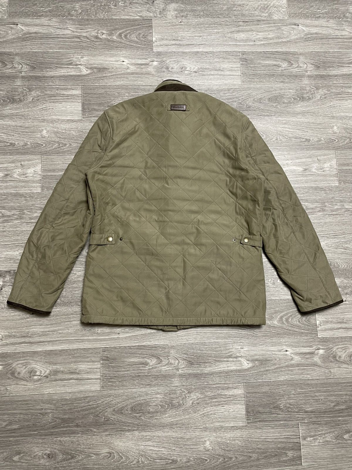 Barbour Vintage Barbour Bowden Fleece Lined Quilted Jacket Size US L / EU 52-54 / 3 - 24 Thumbnail