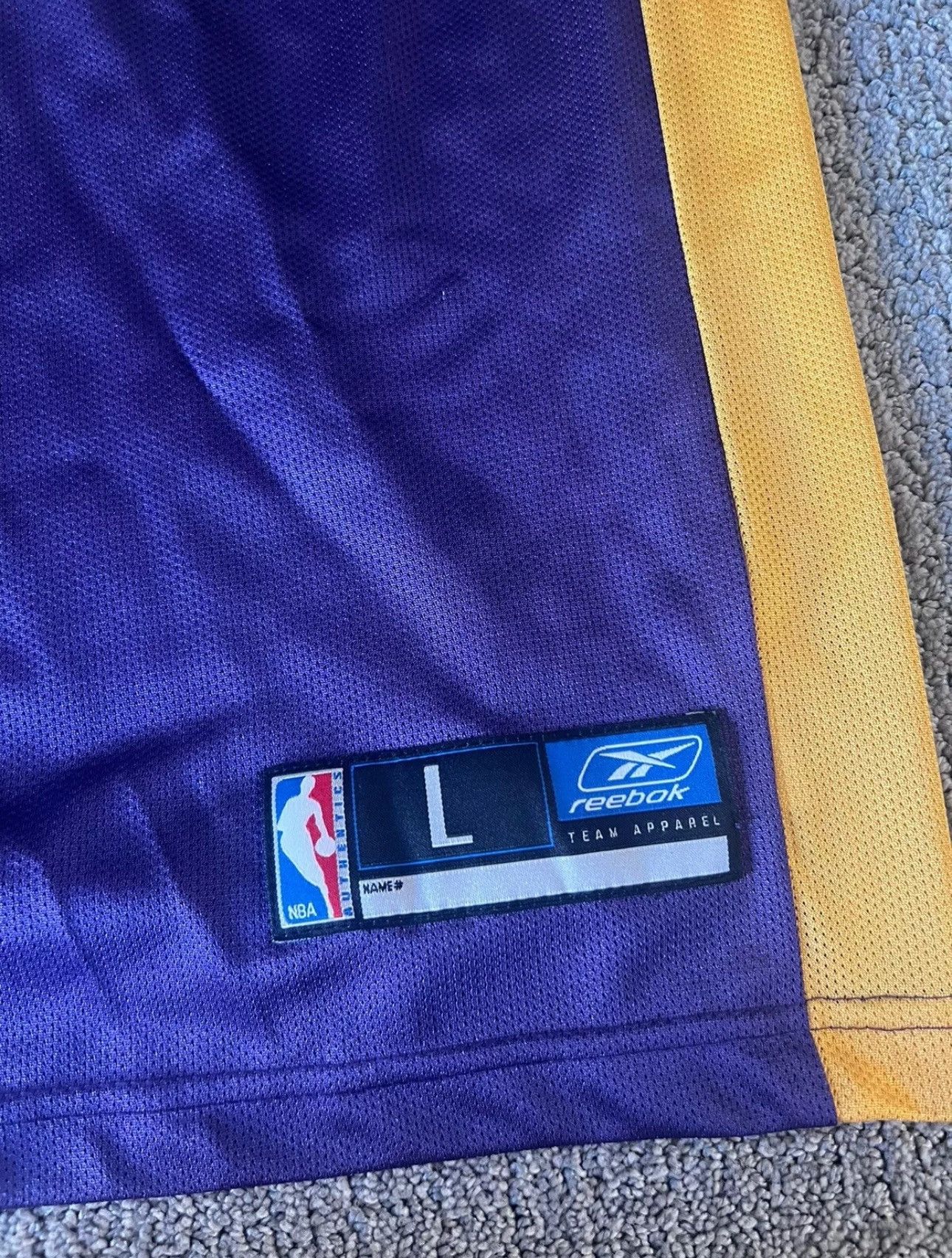 Reebok Lakers Shaquille ONeal Reebok jersey Large Size US L / EU 52-54 / 3 - 3 Thumbnail