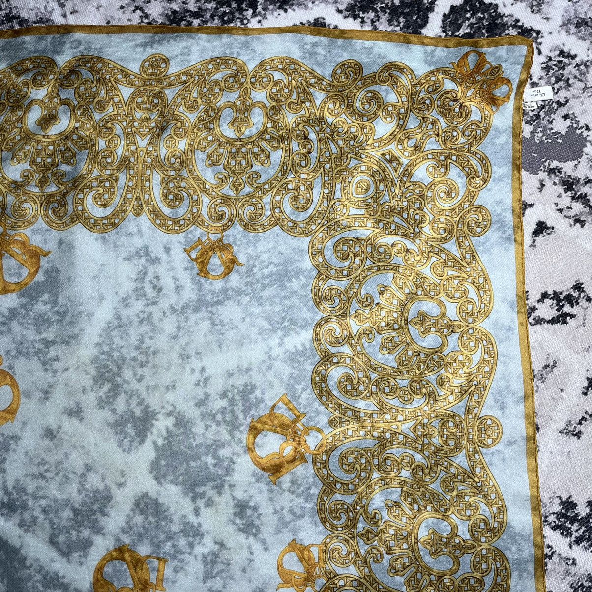 Christian Dior Monsieur Christian Dior Silk Scarf Size ONE SIZE - 6 Thumbnail