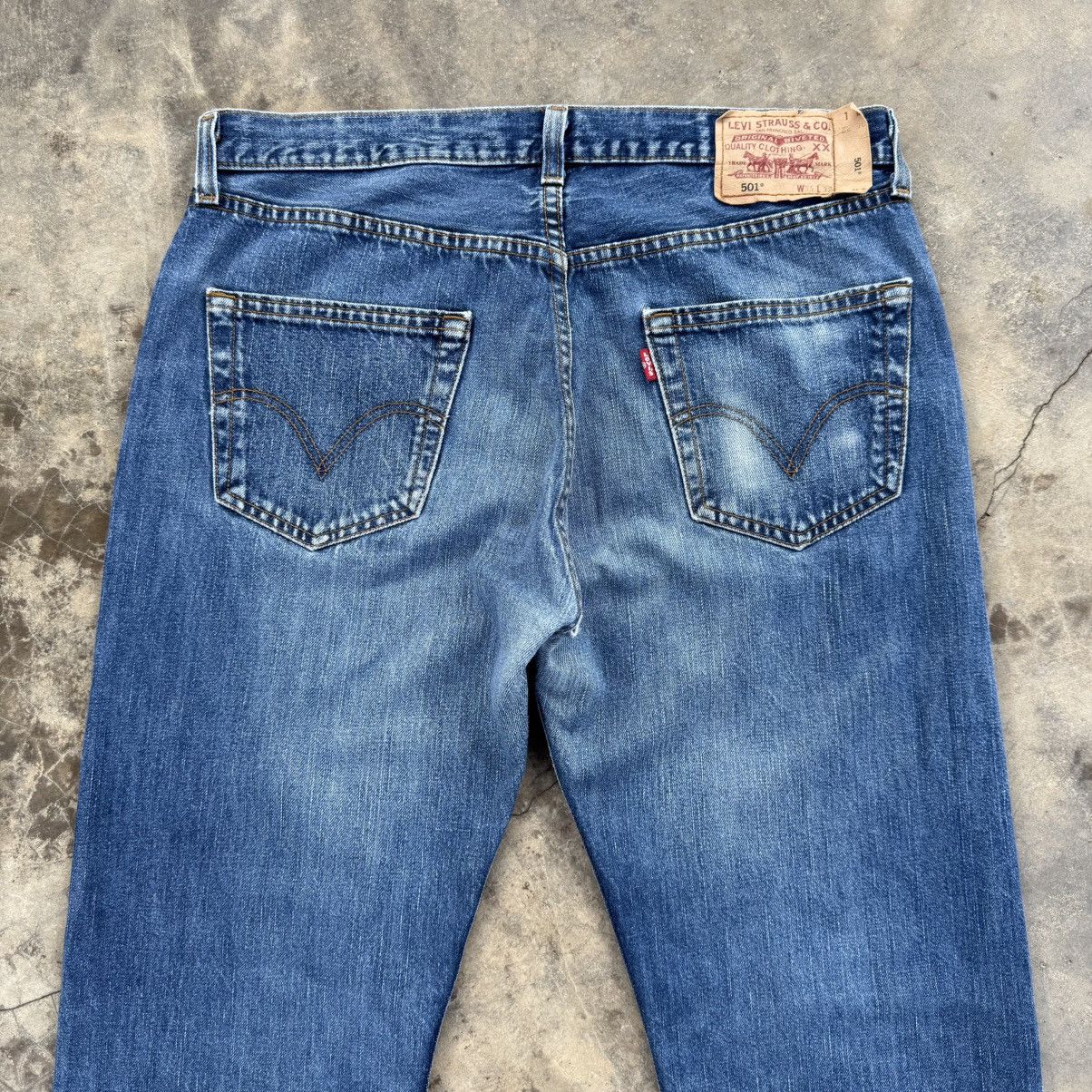 Jean × Levi's LEVI’S 501 FADED JEANS DENIM PANTS Size US 34 / EU 50 - 10 Thumbnail