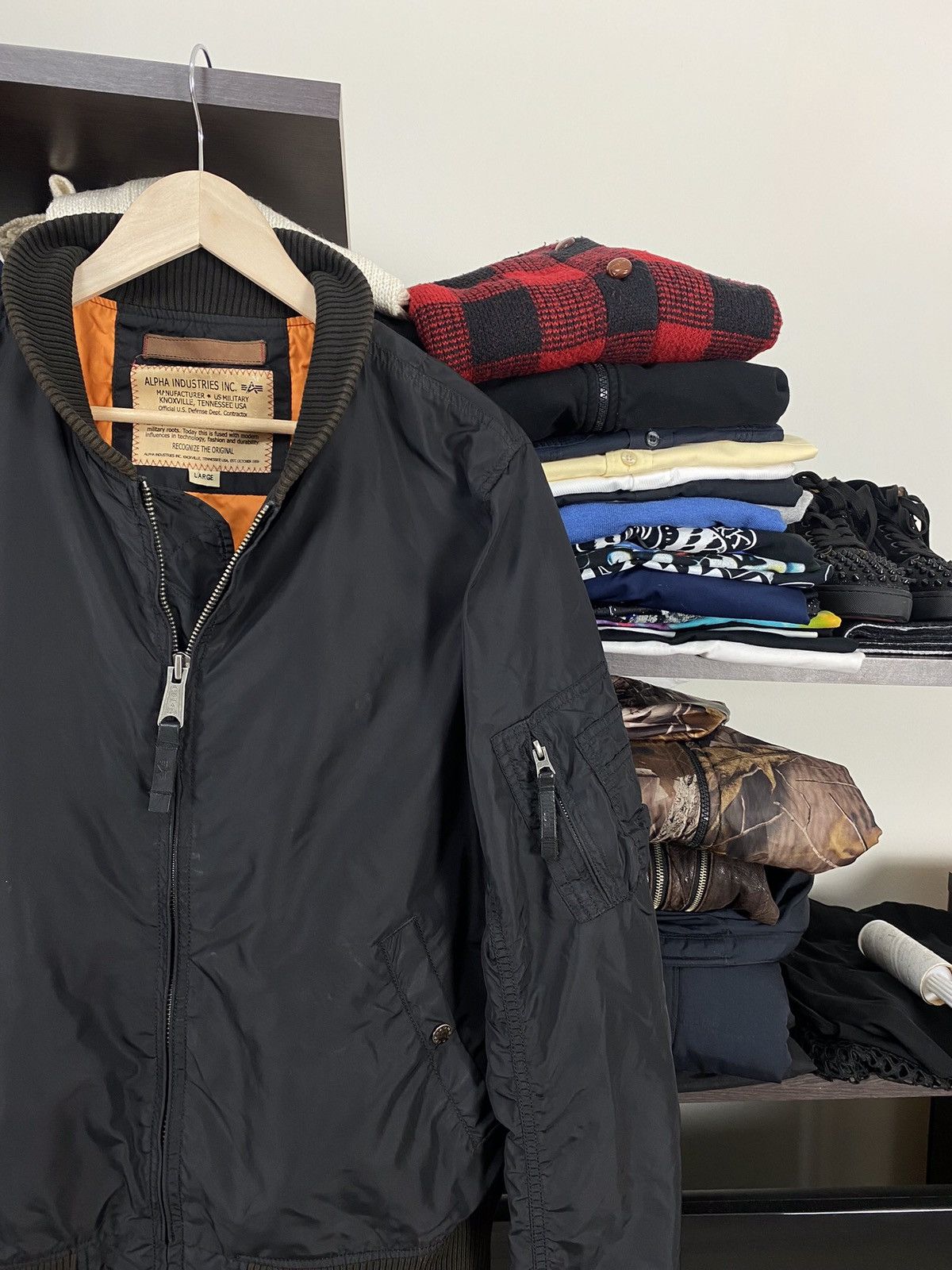 Alpha Industries × Other Alpha Industries Men's Bomber Jacket Casual Size US L / EU 52-54 / 3 - 3 Thumbnail