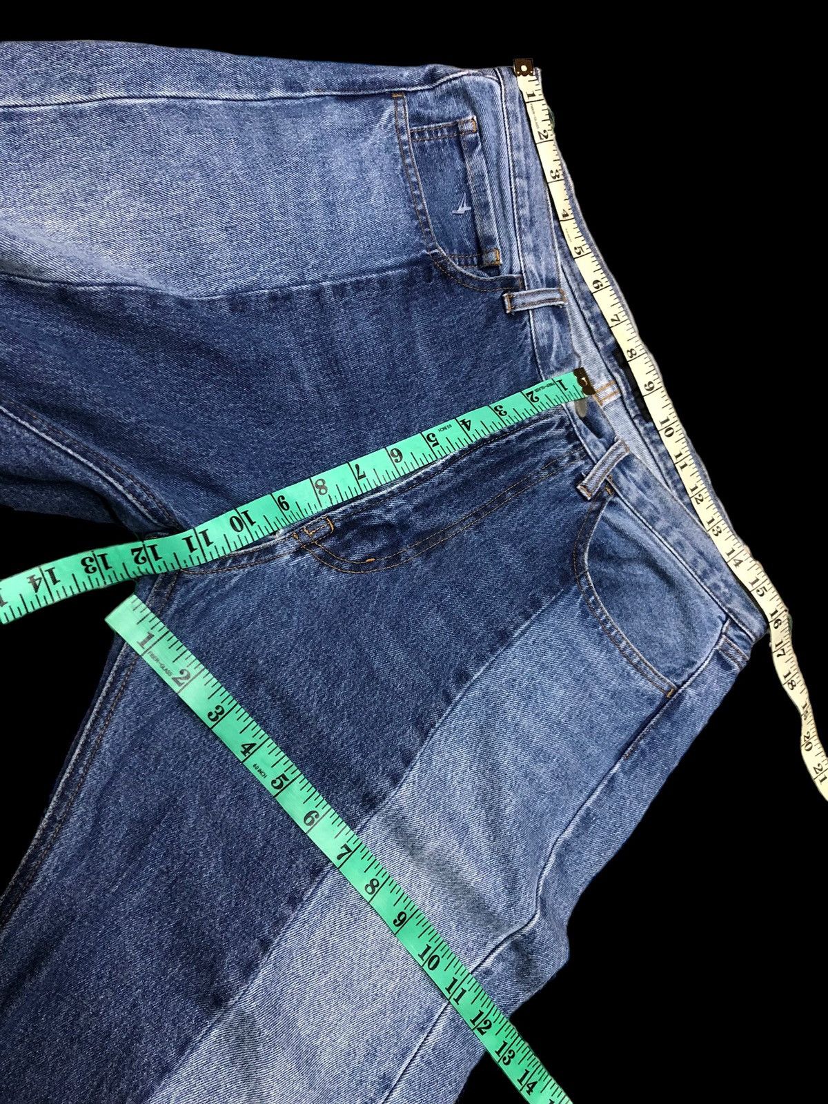 HARE RECONSTRUCTED CROPPED DENIM BY HARE Size US 32 / EU 48 - 7 Thumbnail