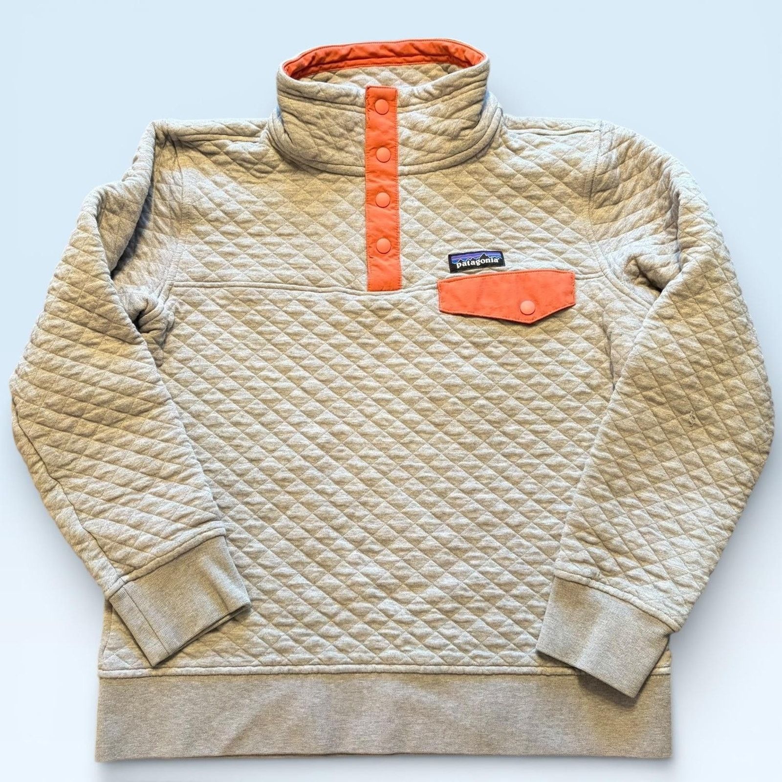 Patagonia Patagonia Sweatshirt Small Organic Cotton Quilt Snap-T Size US S / EU 44-46 / 1 - 1 Thumbnail