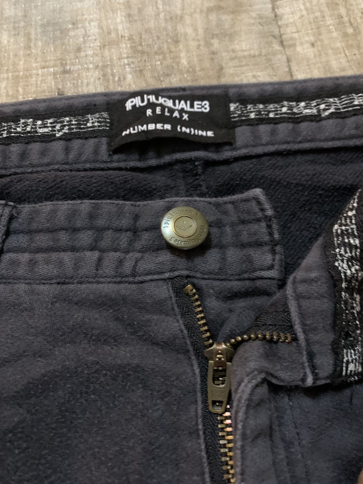Japanese Brand × Number (N)ine Offer🔥1PIU1UGUALE3 RELAX NUMBER (N)INE Denim pants Size US 30 / EU 46 - 6 Thumbnail