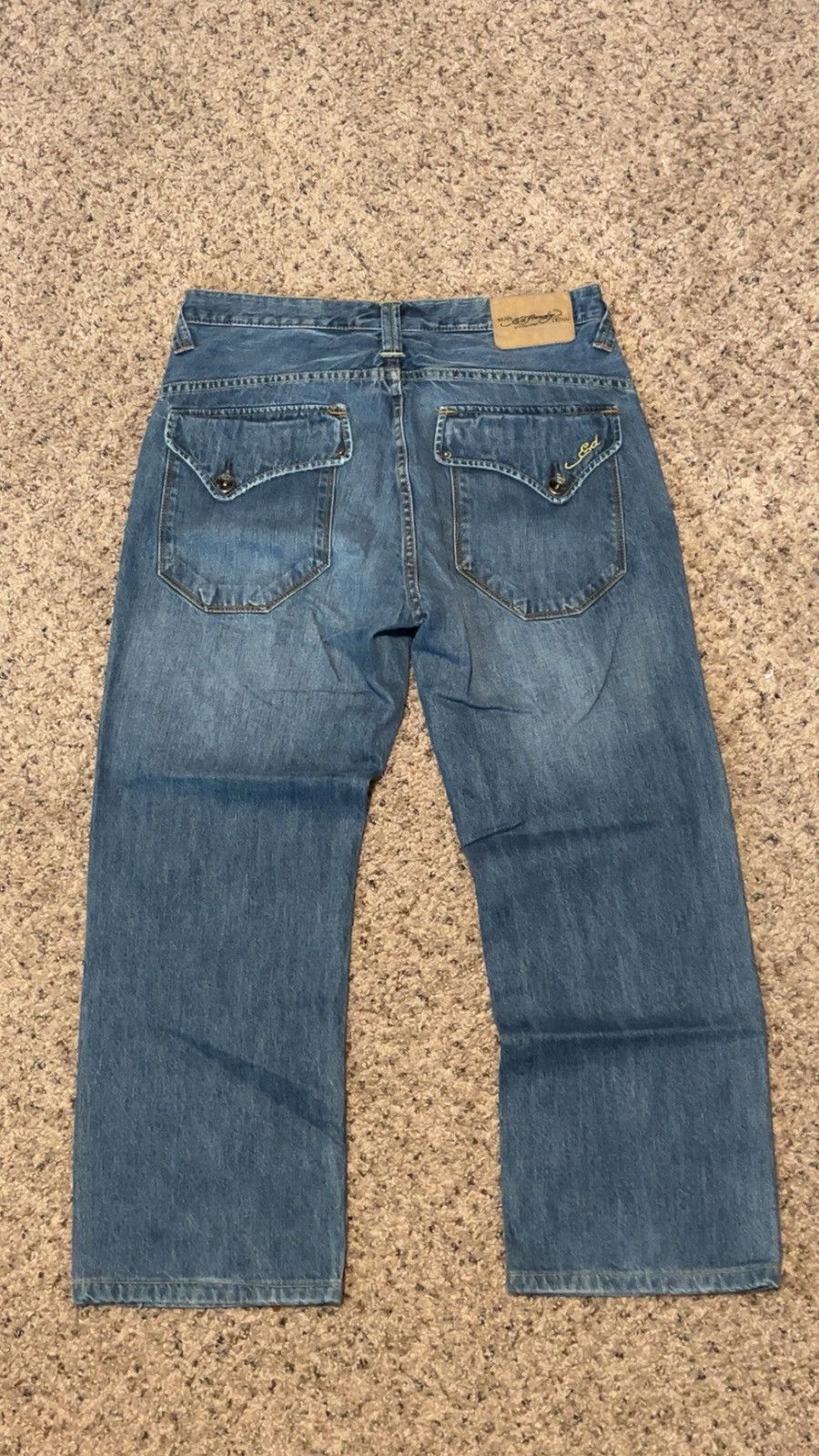 Ed Hardy Ed Hardy Mens Jeans - 32W, 32L Size US 32 / EU 48 - 4 Thumbnail