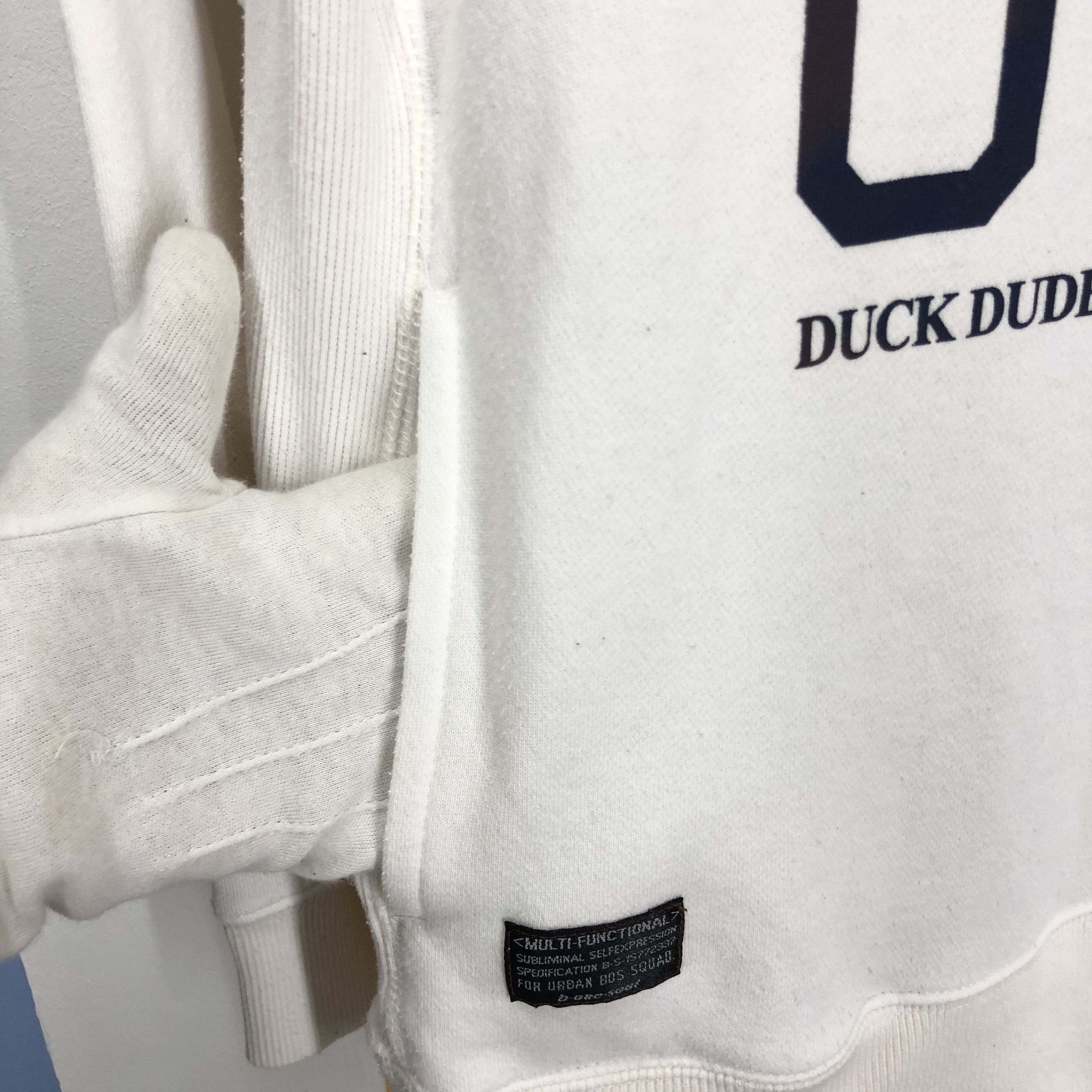 Japanese Brand DUCK DUDE by B ONE SOUL Hoodie Pullover #1688/05 Size US S / EU 44-46 / 1 - 4 Thumbnail