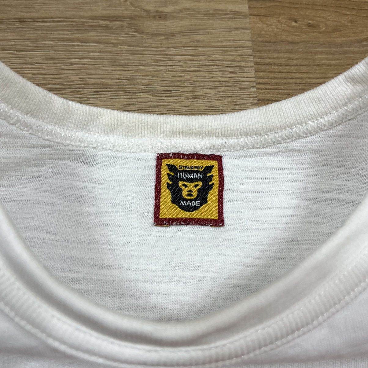 Human Made Human Made Dry Alls Logo Size L White T-shirt Size US L / EU 52-54 / 3 - 5 Thumbnail