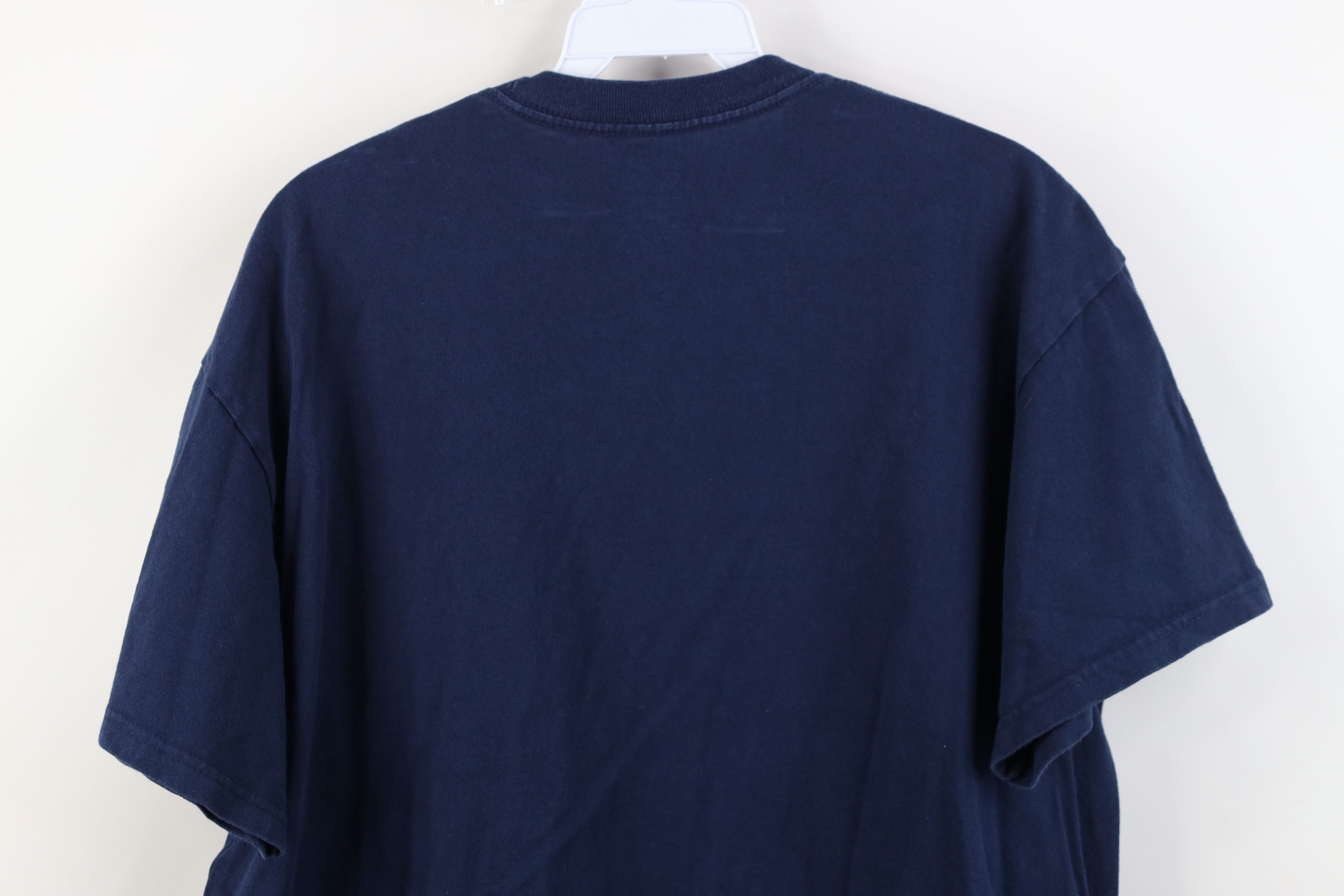 Vintage Vintage Y2K Old English D Baseball T-Shirt Blue Cotton Size US L / EU 52-54 / 3 - 13 Thumbnail