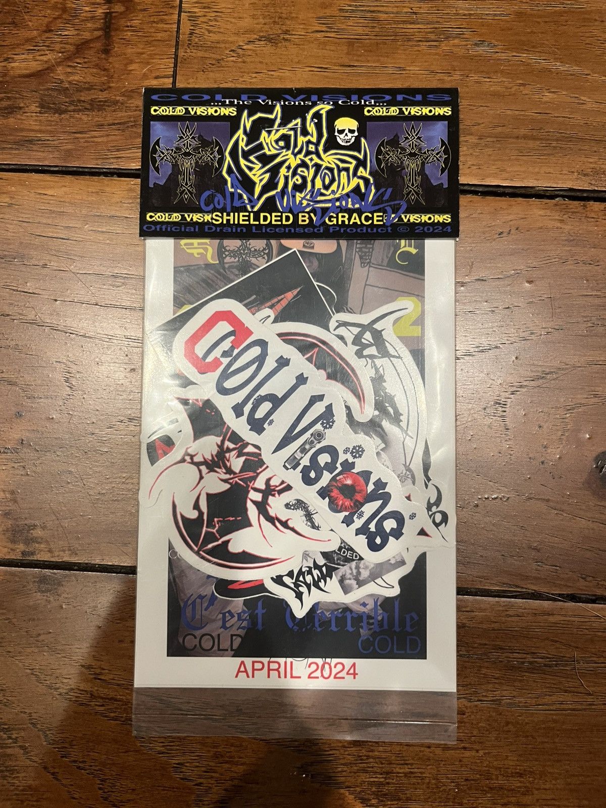 Drain Gang Drain Gang Cold Visions Sticker Pack Bladee Size ONE SIZE - 1 Thumbnail