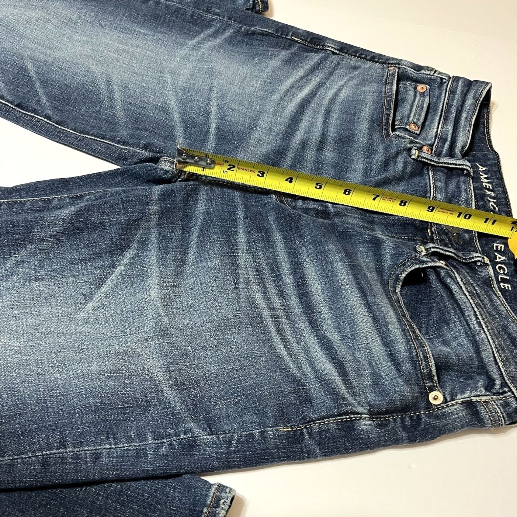American Eagle Outfitters American Eagle Outfitters Jeans Mens 30x36 30x34 Blue Bootcut Western Cowboy Regular Rise Mid Denim Size US 30 / EU 46 - 4 Thumbnail