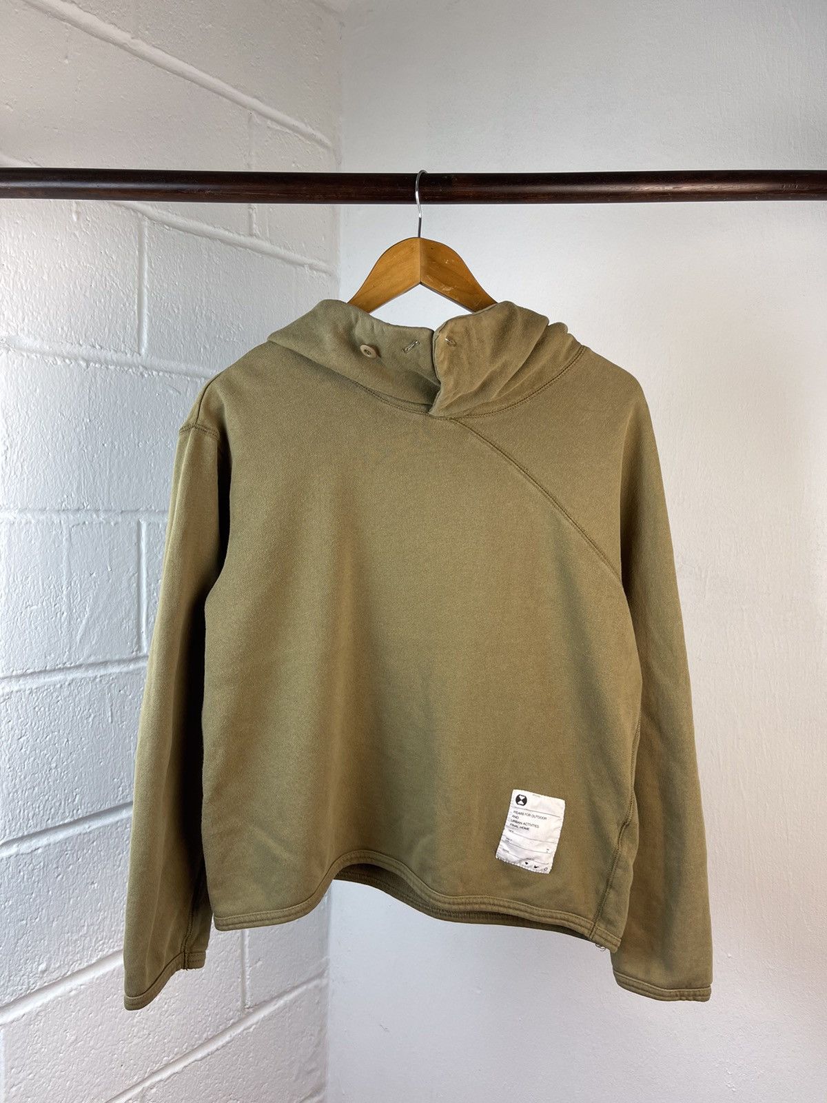 Final Home 90s Final Home Anorak Ninja Style Croped Hoodie (A1) Size US M / EU 48-50 / 2 - 1 Thumbnail