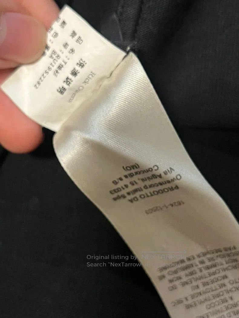 Rick Owens Rick Owens Bat Sleeve Long Short Sleeve. Size US L / EU 52-54 / 3 - 5 Thumbnail