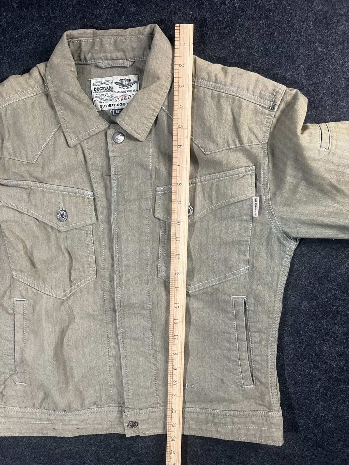 Vintage Dogman Old Herringbone Jacket80‘s Inspired Harrington Size US S / EU 44-46 / 1 - 9 Thumbnail