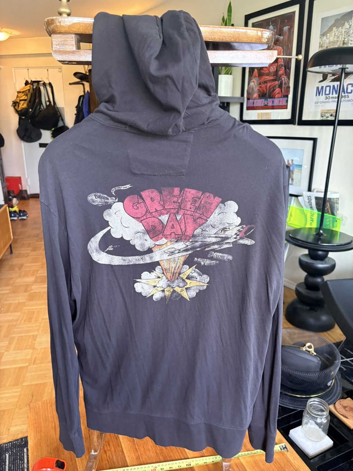John Varvatos John Varvatos - Green Day Light Hoodie Size US XXL / EU 58 / 5 - 1 Thumbnail