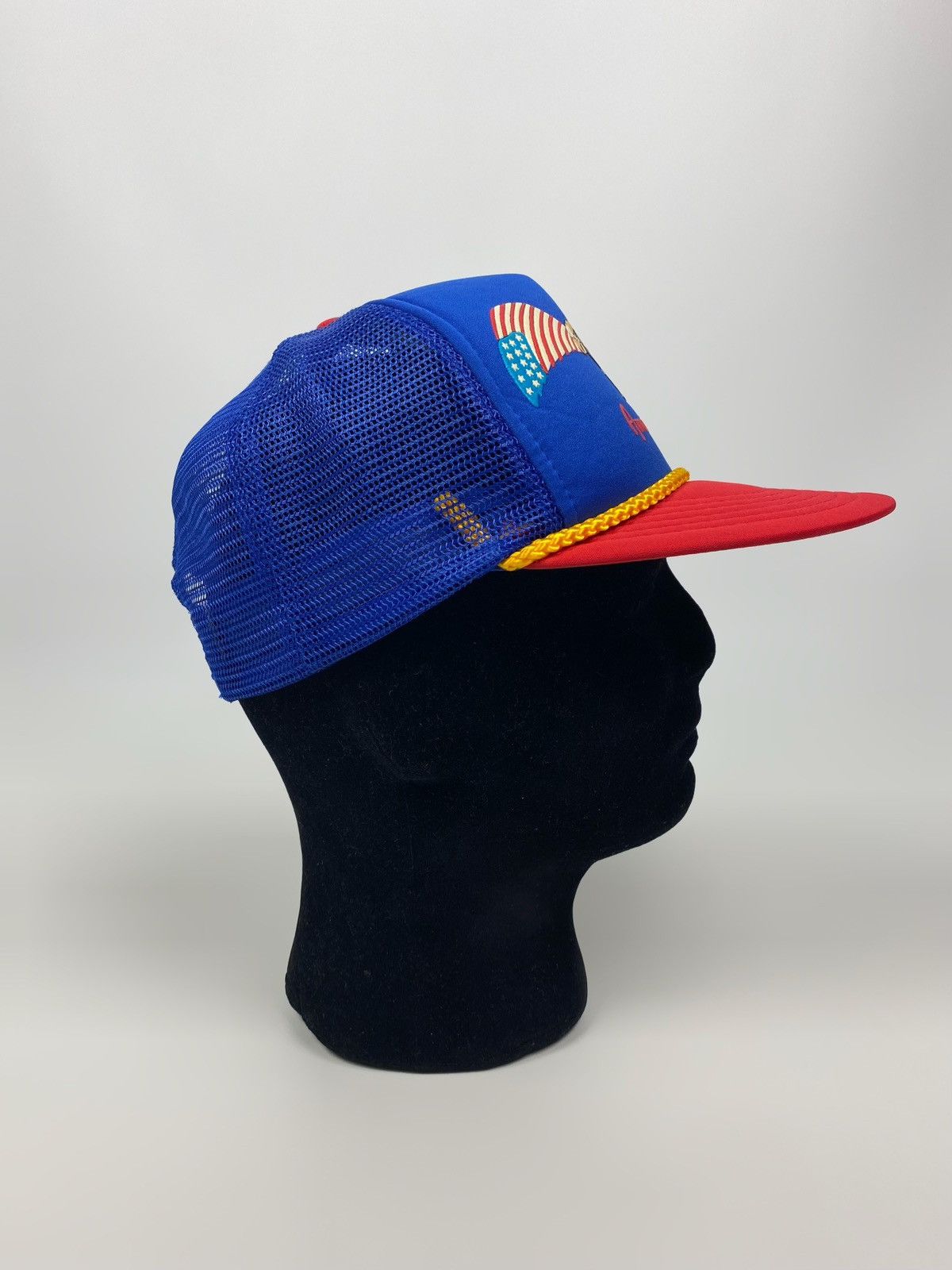 Vintage 1990’s Vintage American Dream Graphic Foam Trucker Hat Size ONE SIZE - 7 Thumbnail