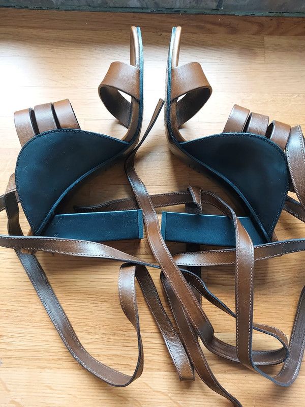 & Other Stories &Other Stories leather sandals 7 Size US 10 / IT 40 - 3 Thumbnail