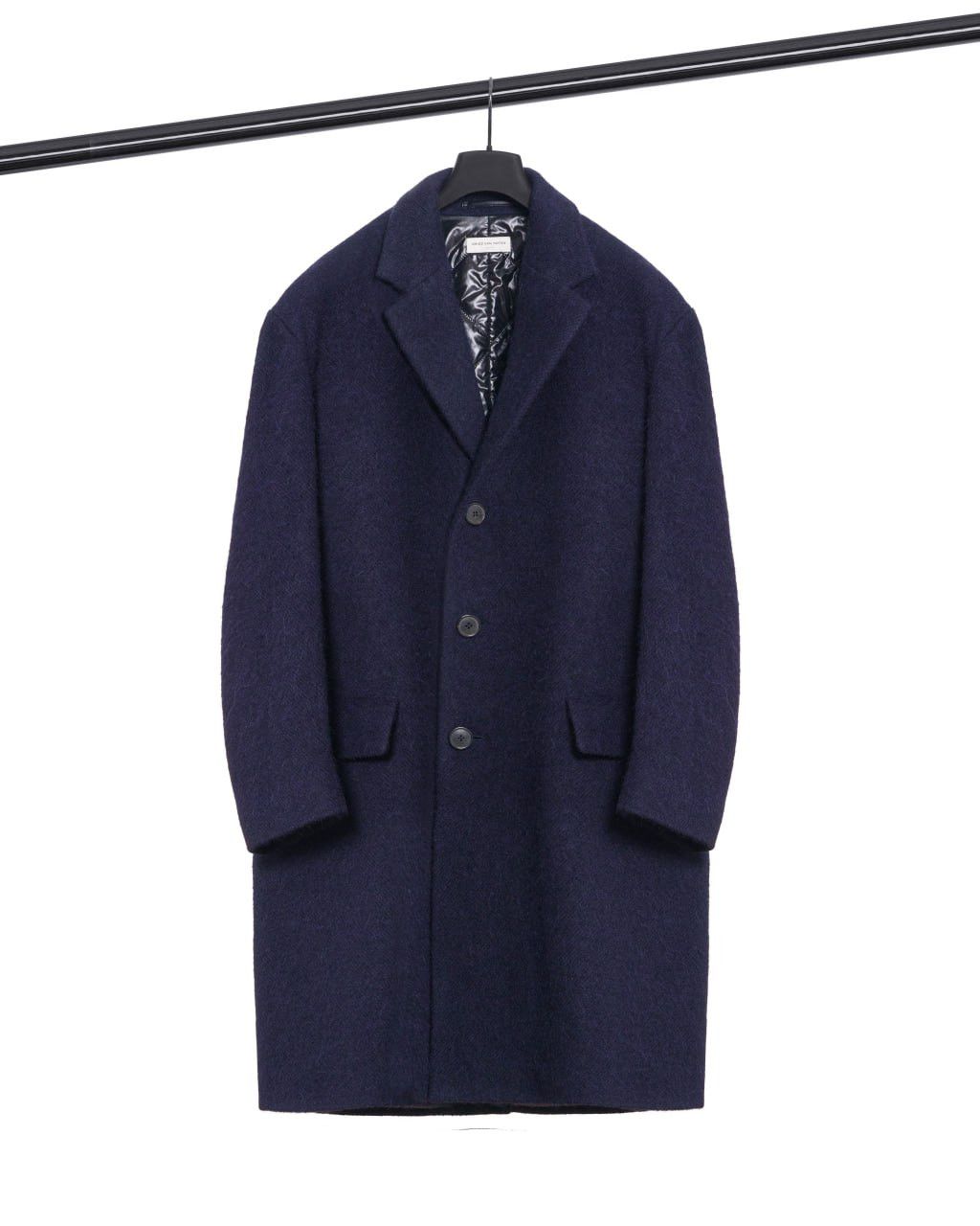 DRIES VAN NOTEN - RUSTY Oversized Wool Alpaca Coat