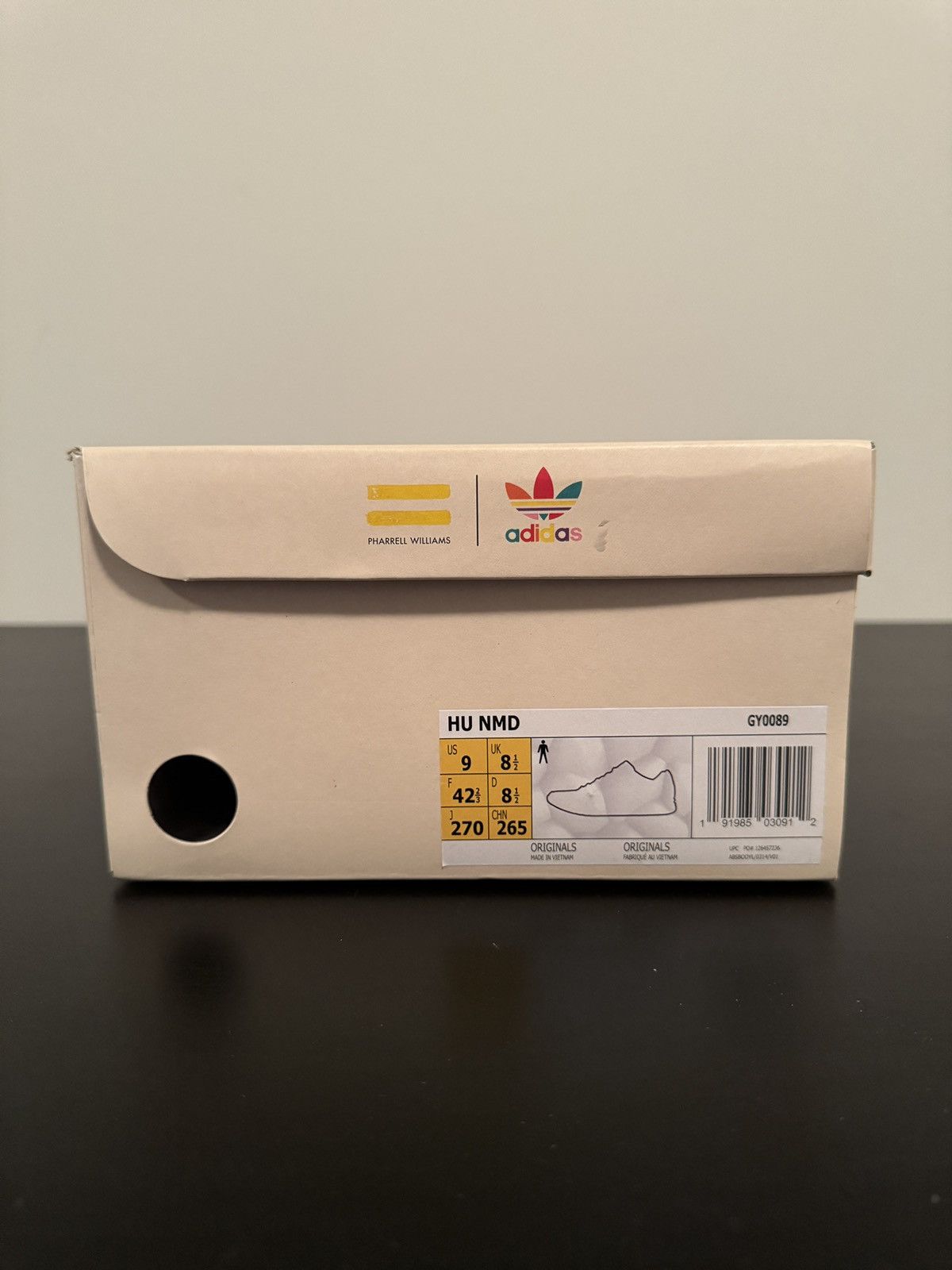 Adidas × Pharrell ADIDAS NMD HU PHARRELL GREEN COMPLEXLAND Size US 9 / EU 42 - 8 Thumbnail