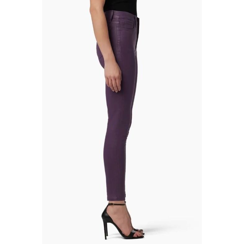 Joe's Joes Coated High Waist Ankle Jeans In Plum Perfect Size 26" / US 2 / IT 38 - 4 Thumbnail