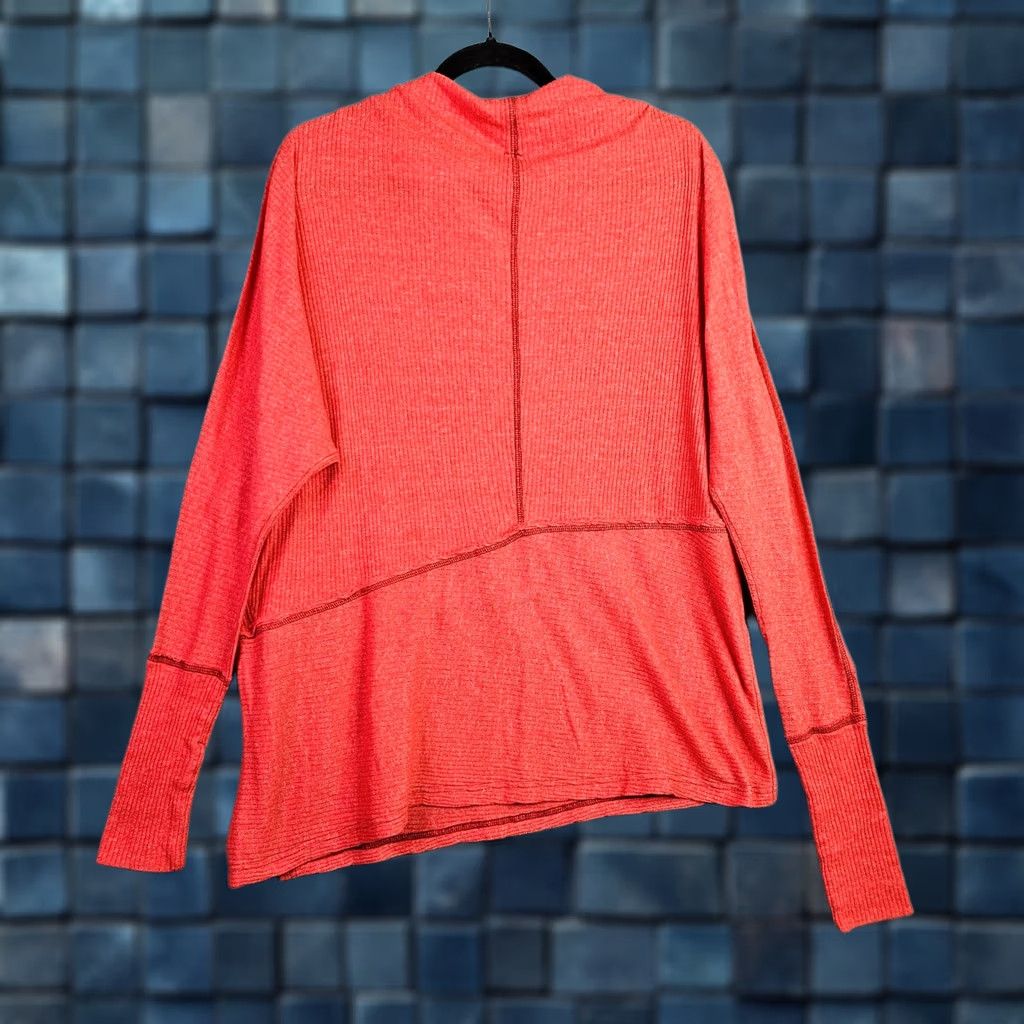 Vintage We The Free We The Free Women’s Thermal Knit Tunic Top Boho Long Sleeve Sz S Orange Shirt Adult Regular Knit Cotton Blend Slim? Size S / US 4 / IT 40 - 1 Thumbnail