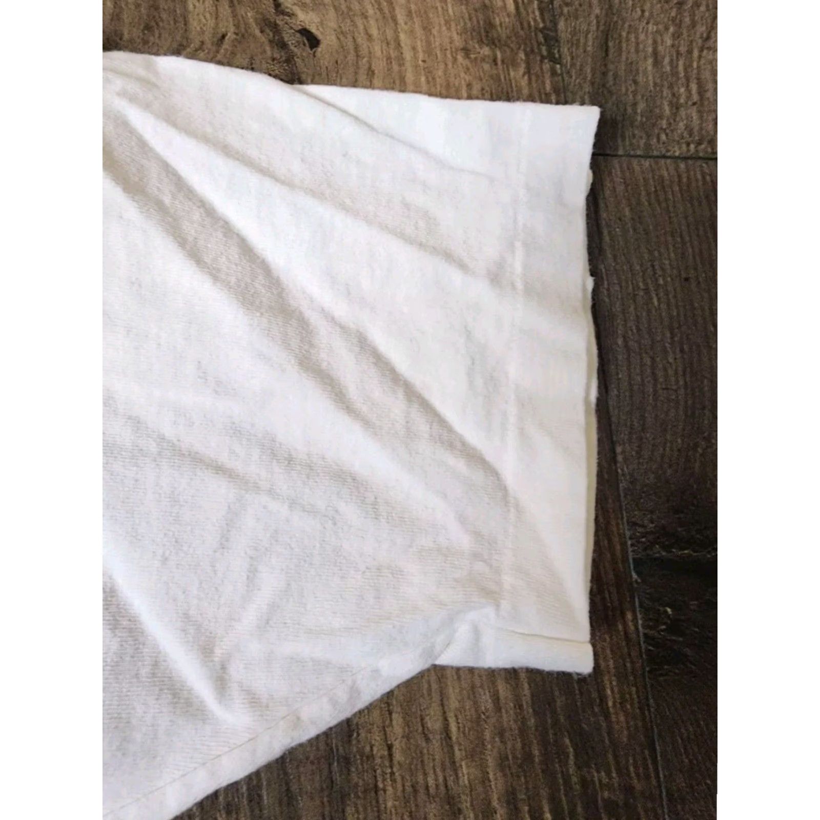 Fruit Of The Loom VINTAGE 90s QVC America Tour Fruit of the Loom White Cotton Short Sleeve Graphic T Shirt Mens Large Size US L / EU 52-54 / 3 - 4 Thumbnail