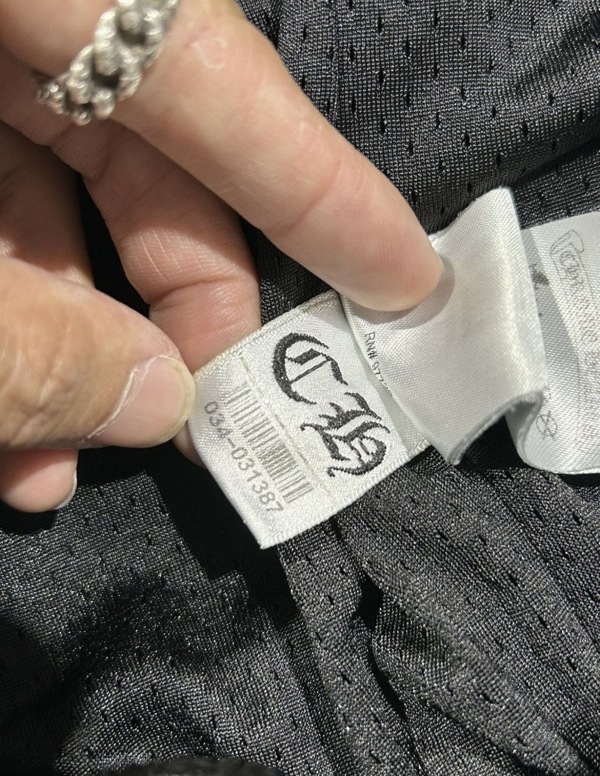 Chrome Hearts Chrome Hearts Black Basketball Shorts Size US 33 - 5 Thumbnail