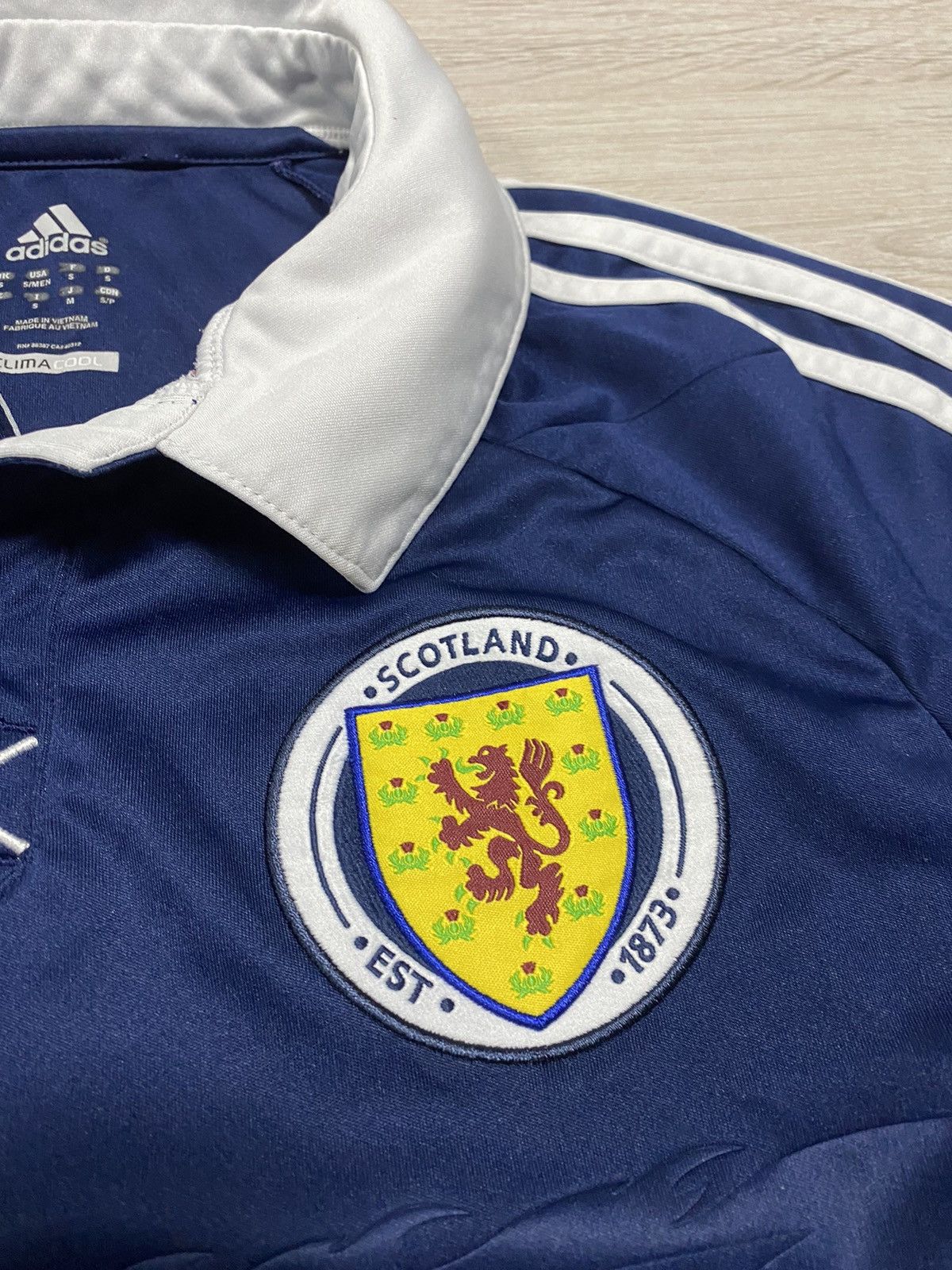 Adidas × Vintage Adidas jersey national team Scotland Scottish size S 2012 Size US S / EU 44-46 / 1 - 4 Thumbnail