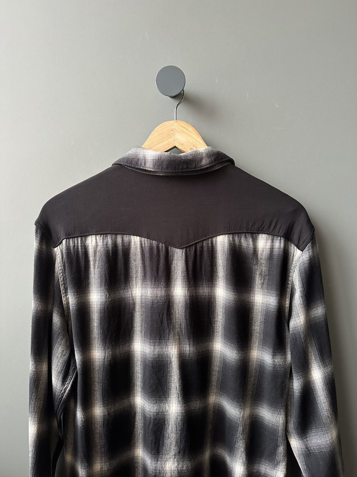 Allsaints Allsaints Tia Wait LS Western Check Shirt Size L Size US L / EU 52-54 / 3 - 5 Thumbnail