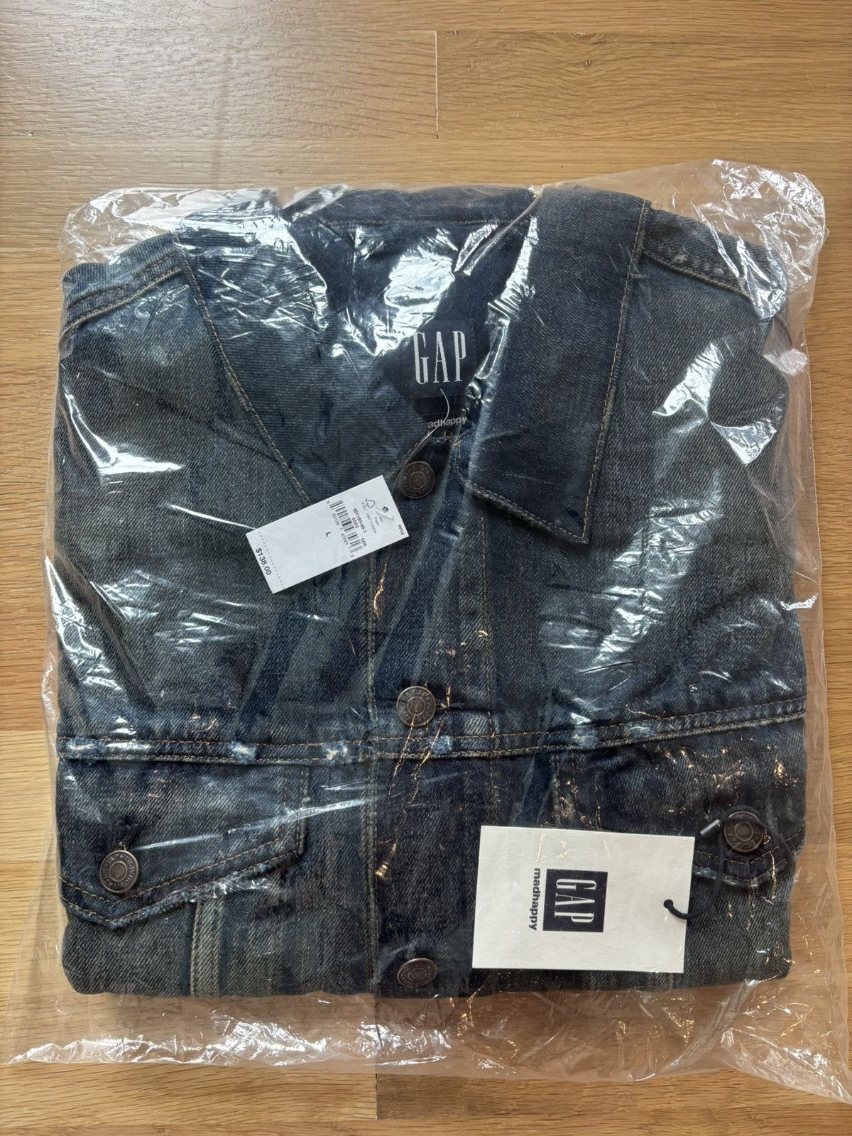 Gap × Madhappy Gap x MadHappy Sand-Washed Denim Trucker Jacket Size US L / EU 52-54 / 3 - 6 Thumbnail
