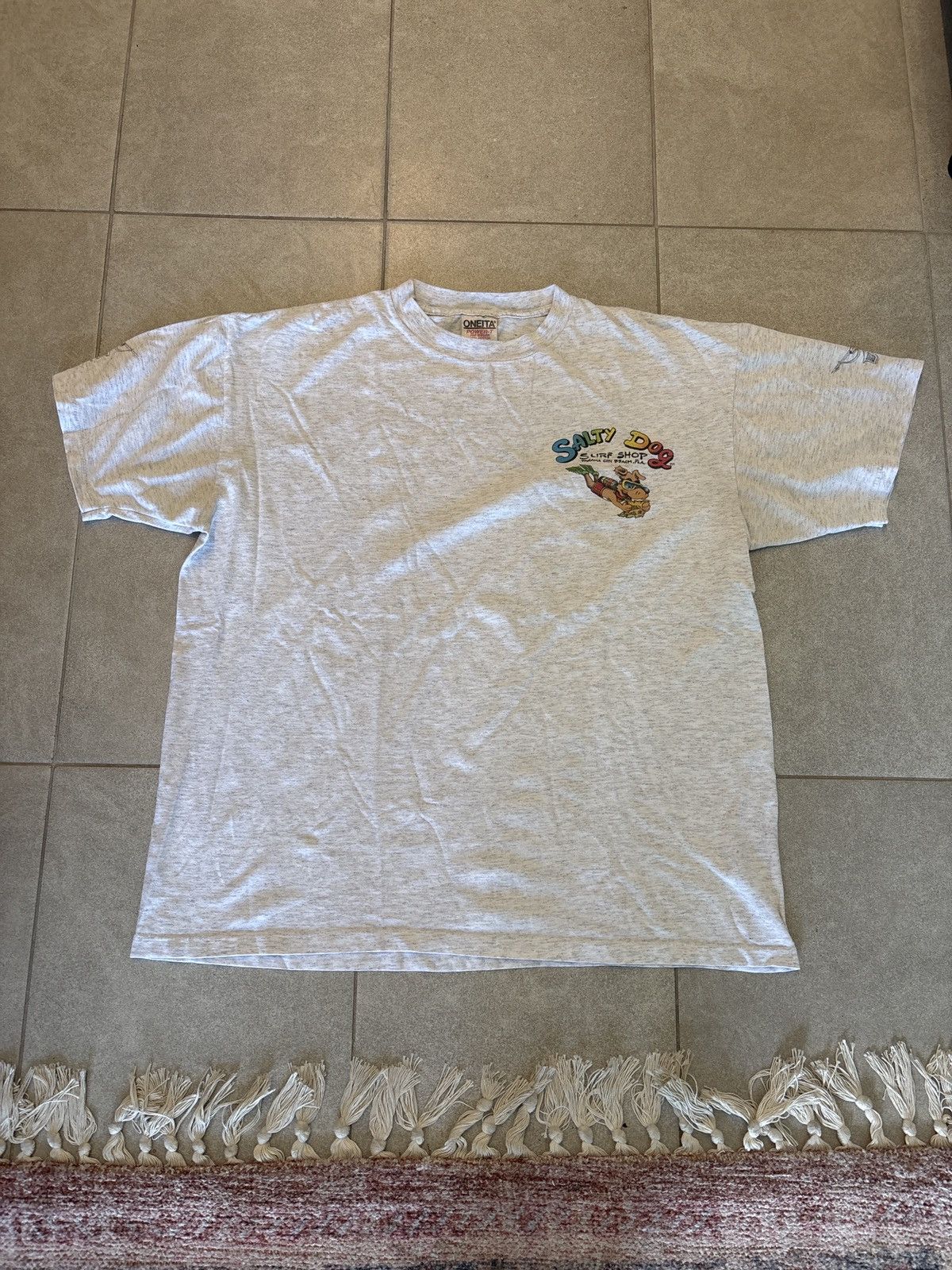 Other Vintage 1993 Panama City Beach FL Salty Dog Surf Shop Tee Size US XL / EU 56 / 4 - 2 Thumbnail