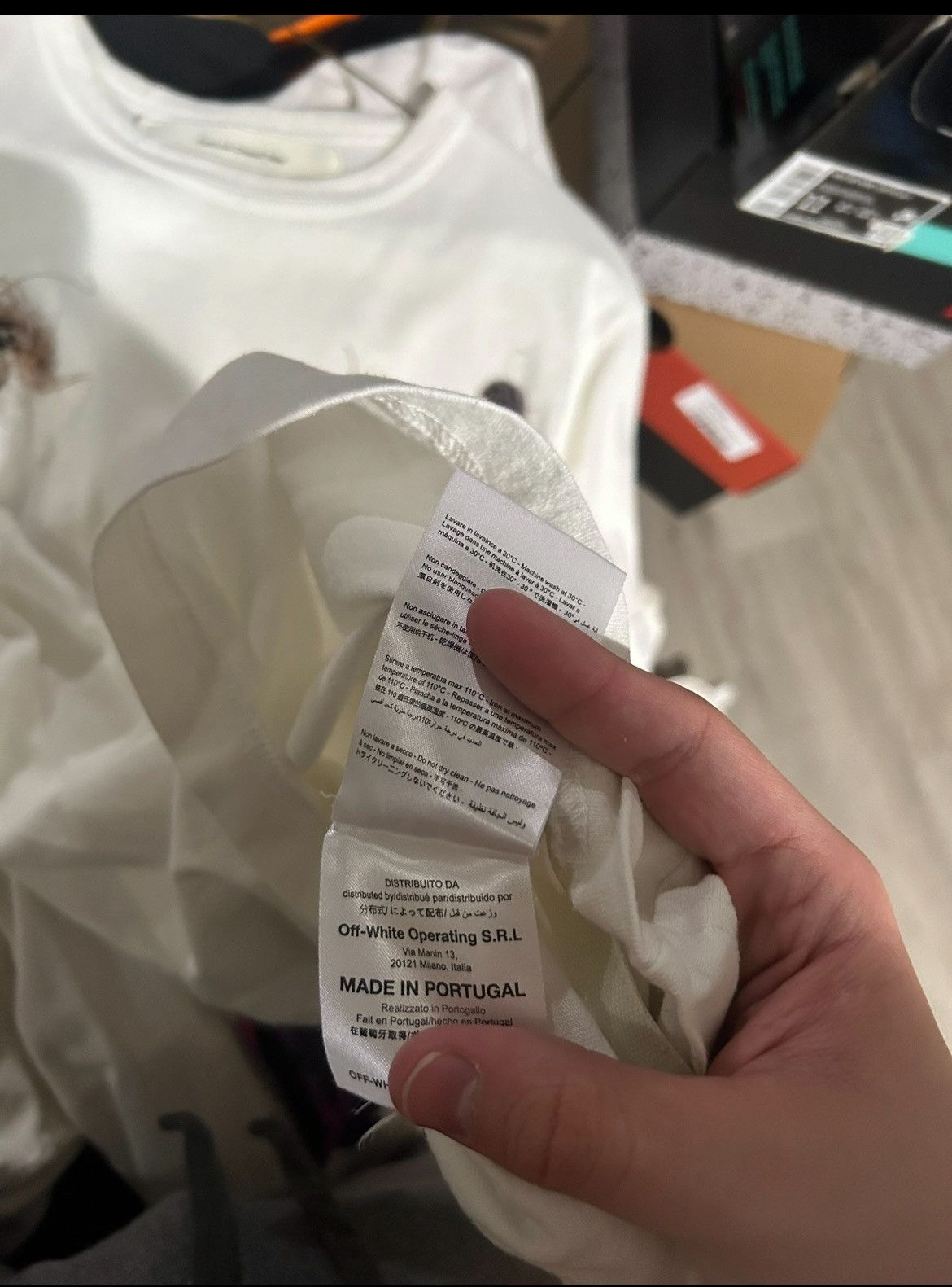 Off-White off white t shirt size medium Size US M / EU 48-50 / 2 - 7 Thumbnail