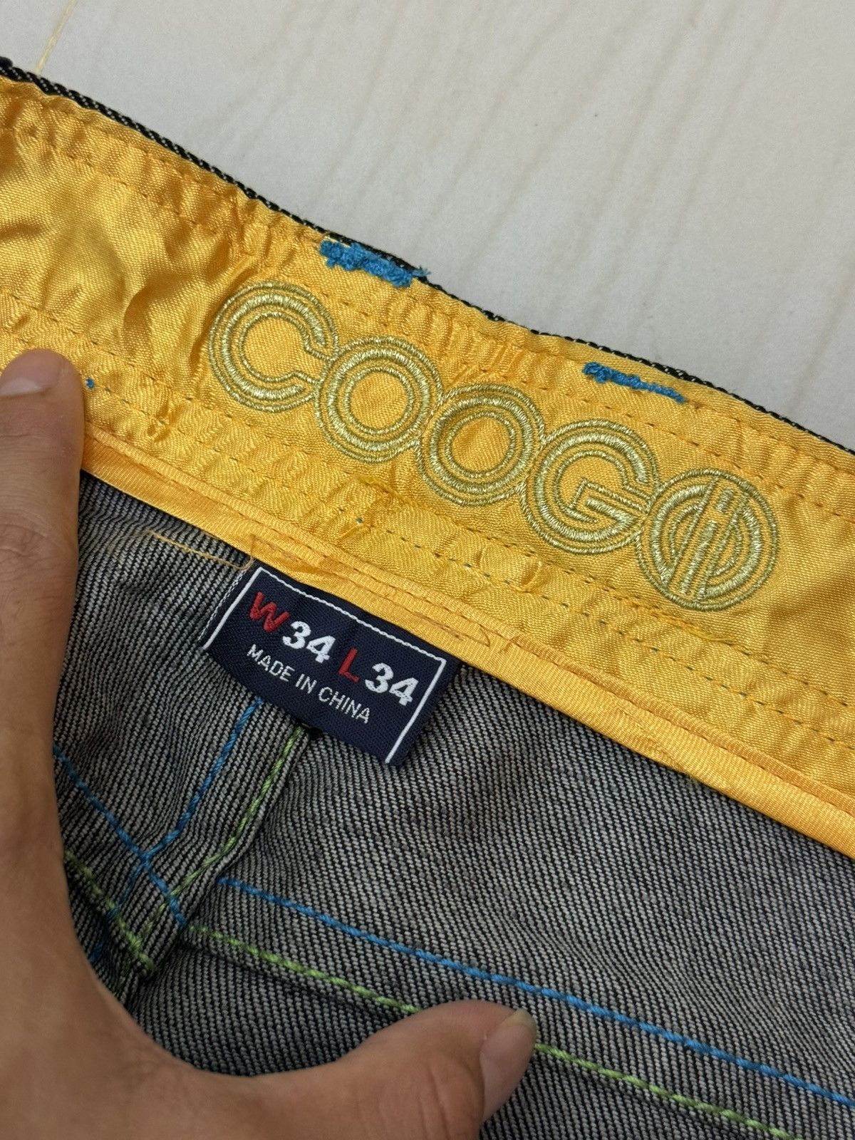 Coogi Coogi Jeans In Dark Navy Y2K Size US 34 / EU 50 - 6 Thumbnail